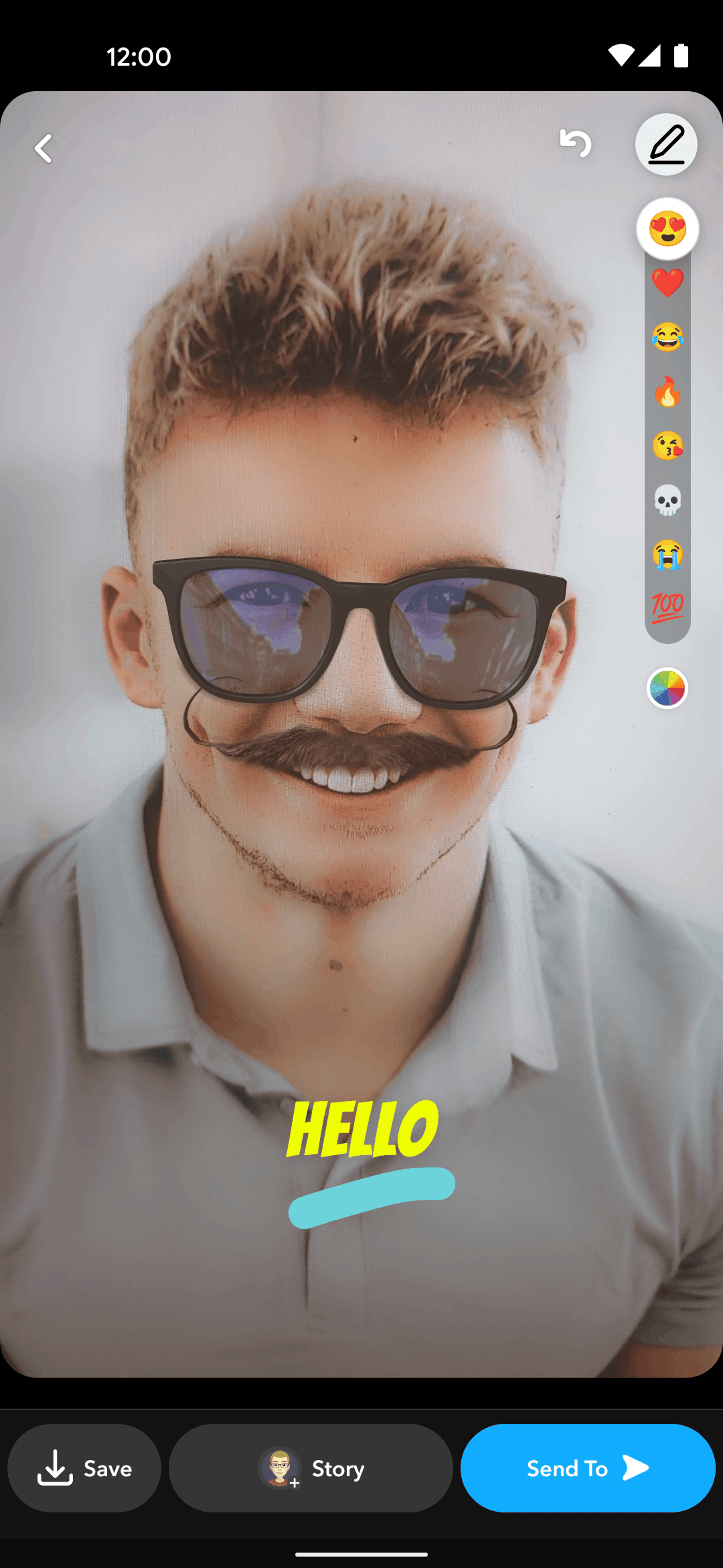 Snapchat Android Social Networking interface screenshot 6