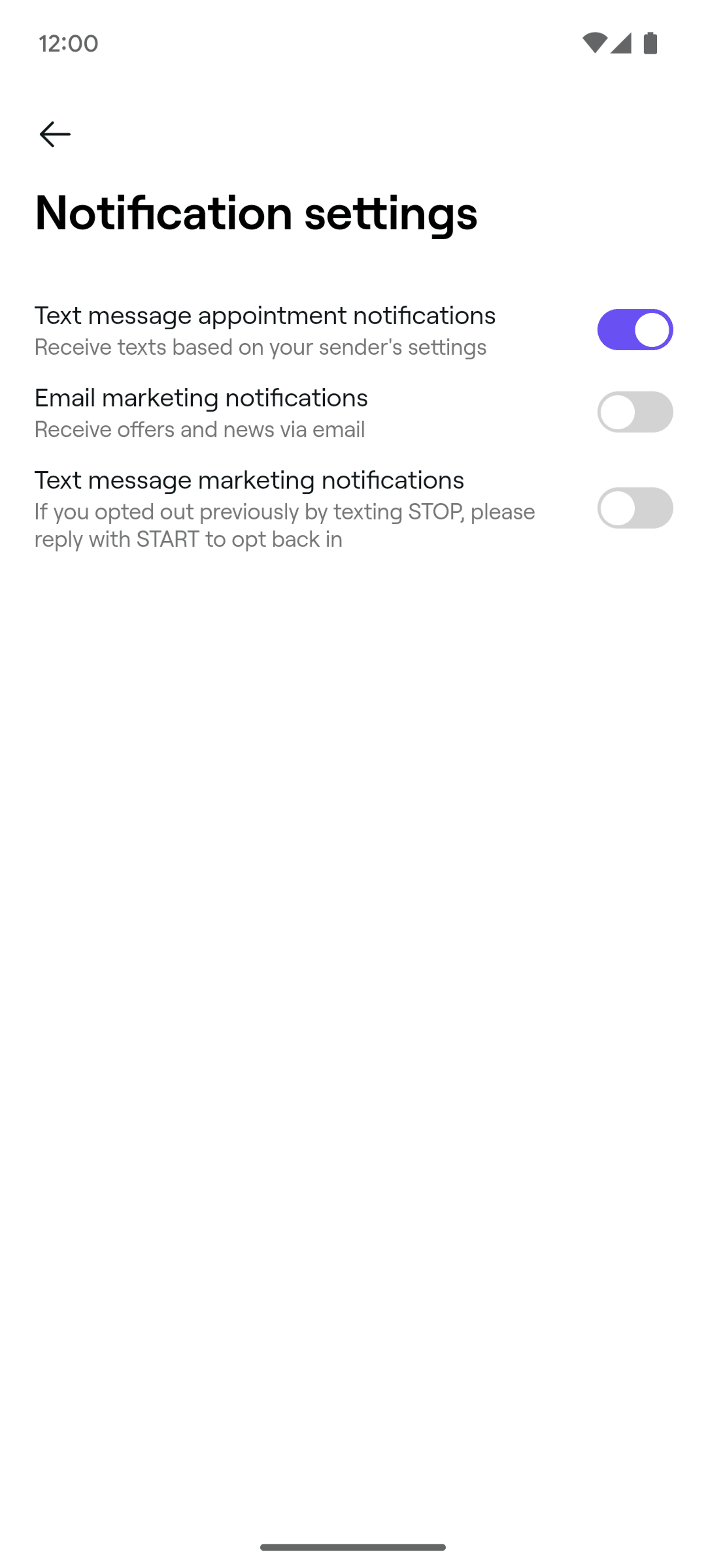 Fresha Android Lifestyle interface screenshot 6