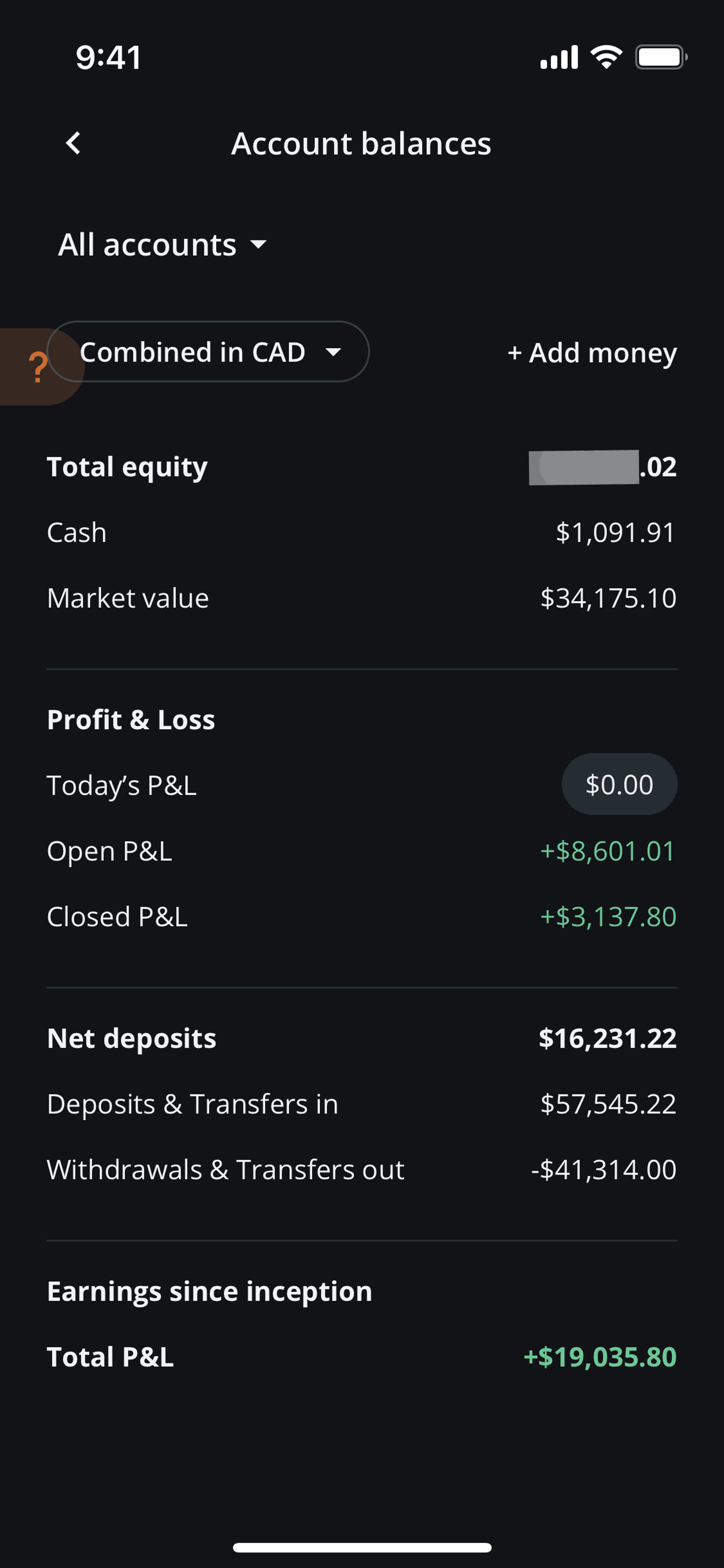 QuestMobile iOS Finance interface screenshot 24