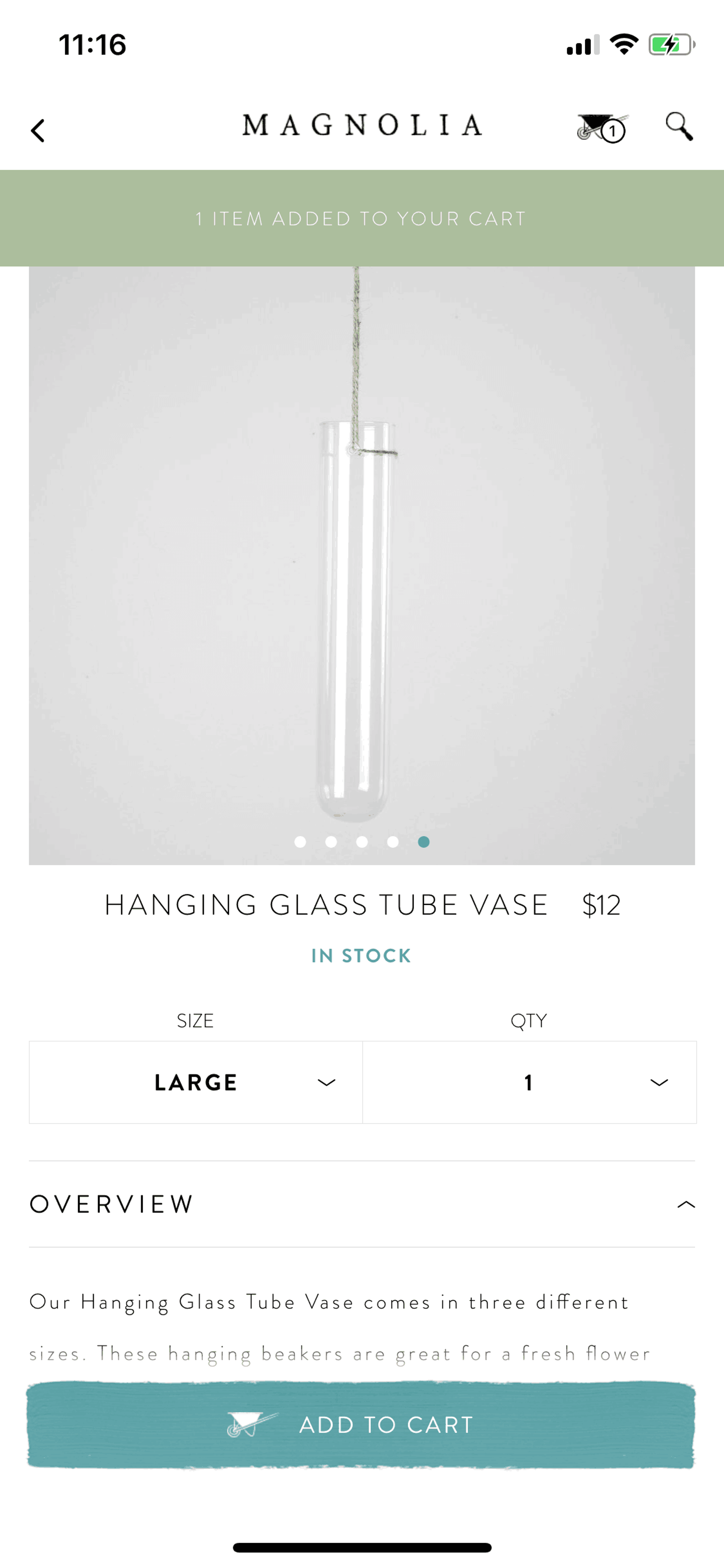 Magnolia Market iOS Shopping interface screenshot 14