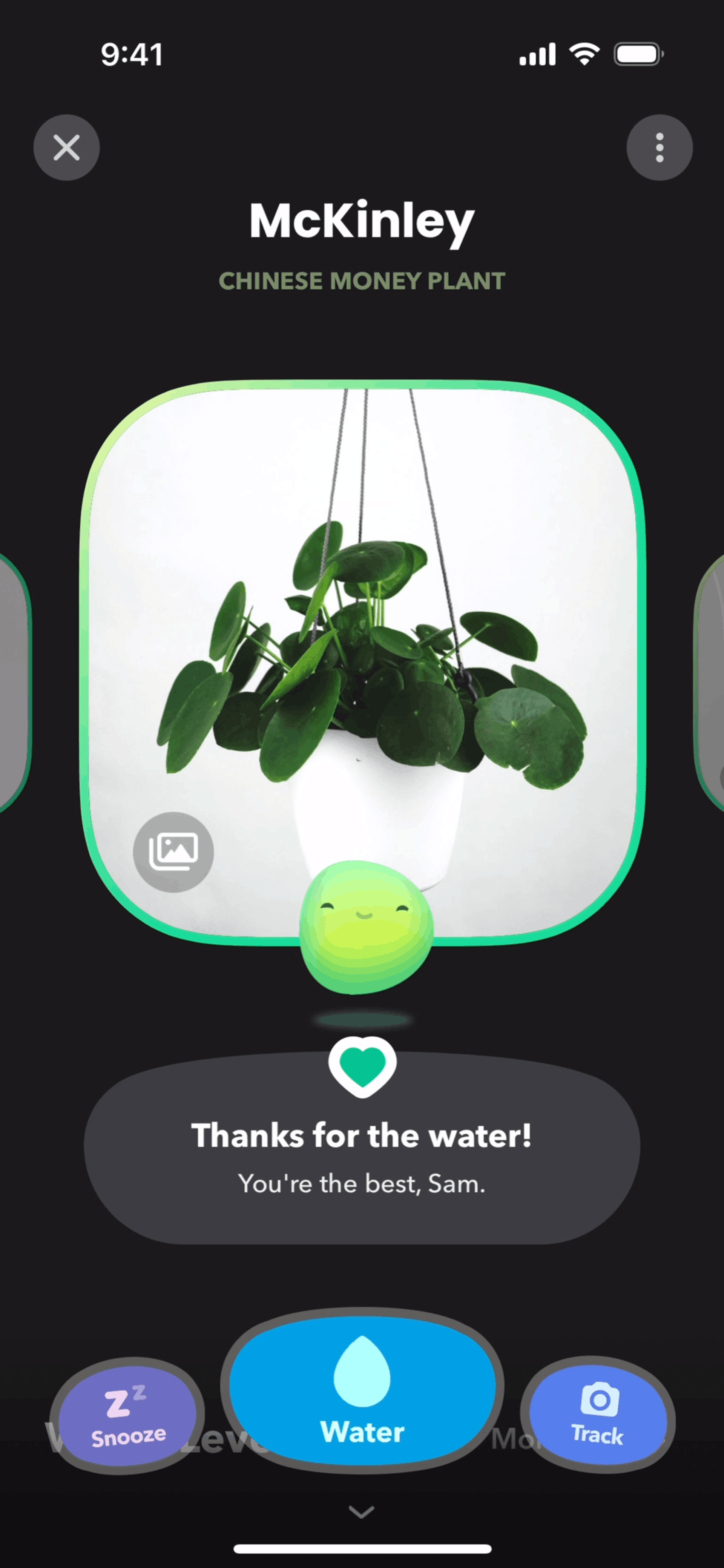 Greg iOS Productivity interface screenshot 2