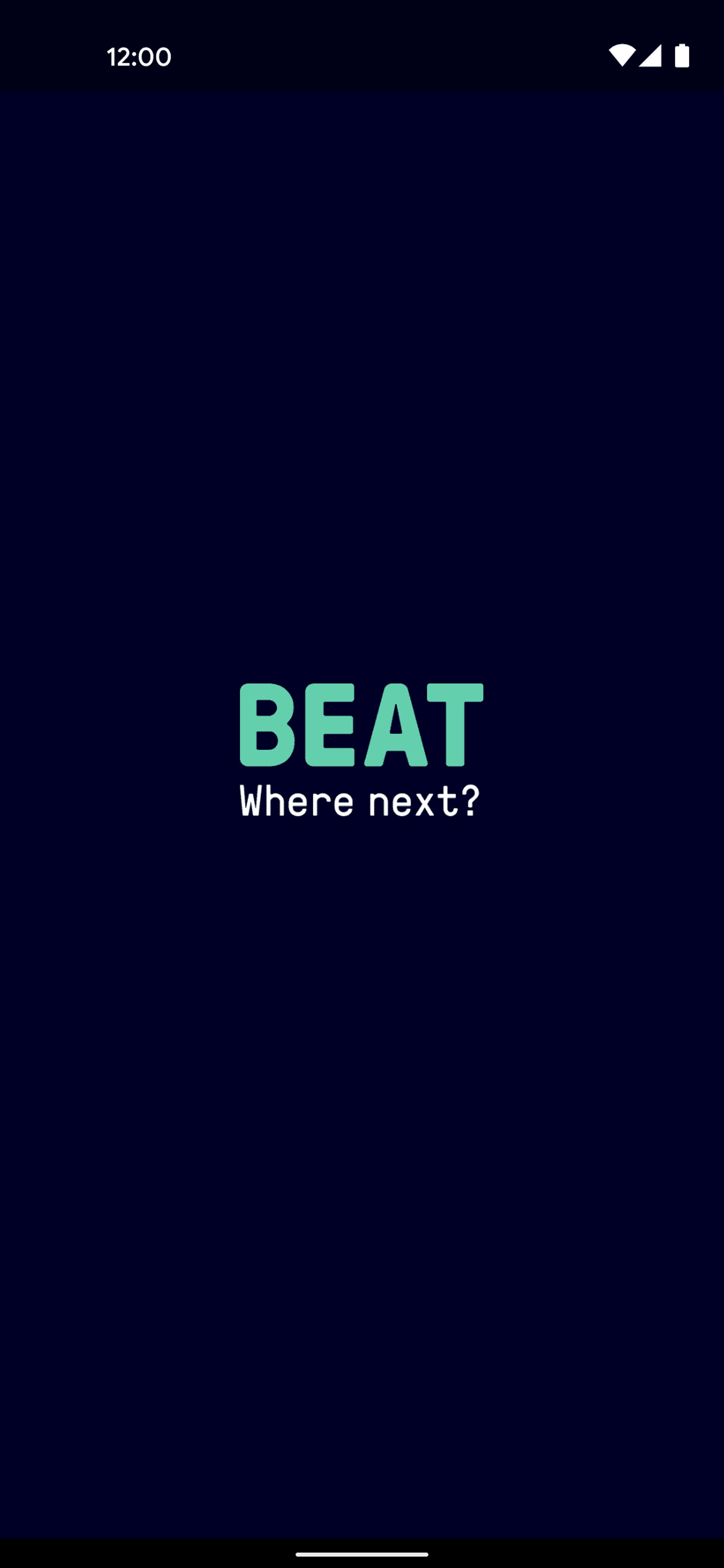 Beat Passenger Android Travel & Transportation interface screenshot 1