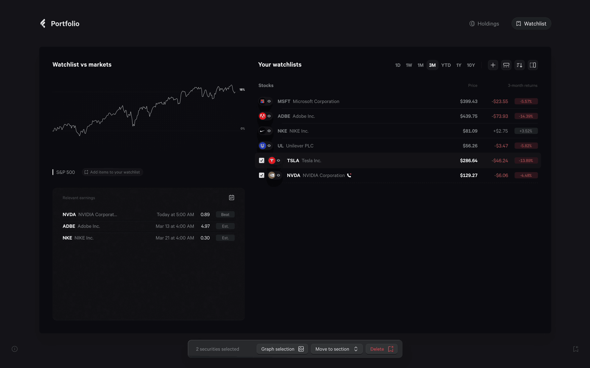 Fey Web UI design screenshot