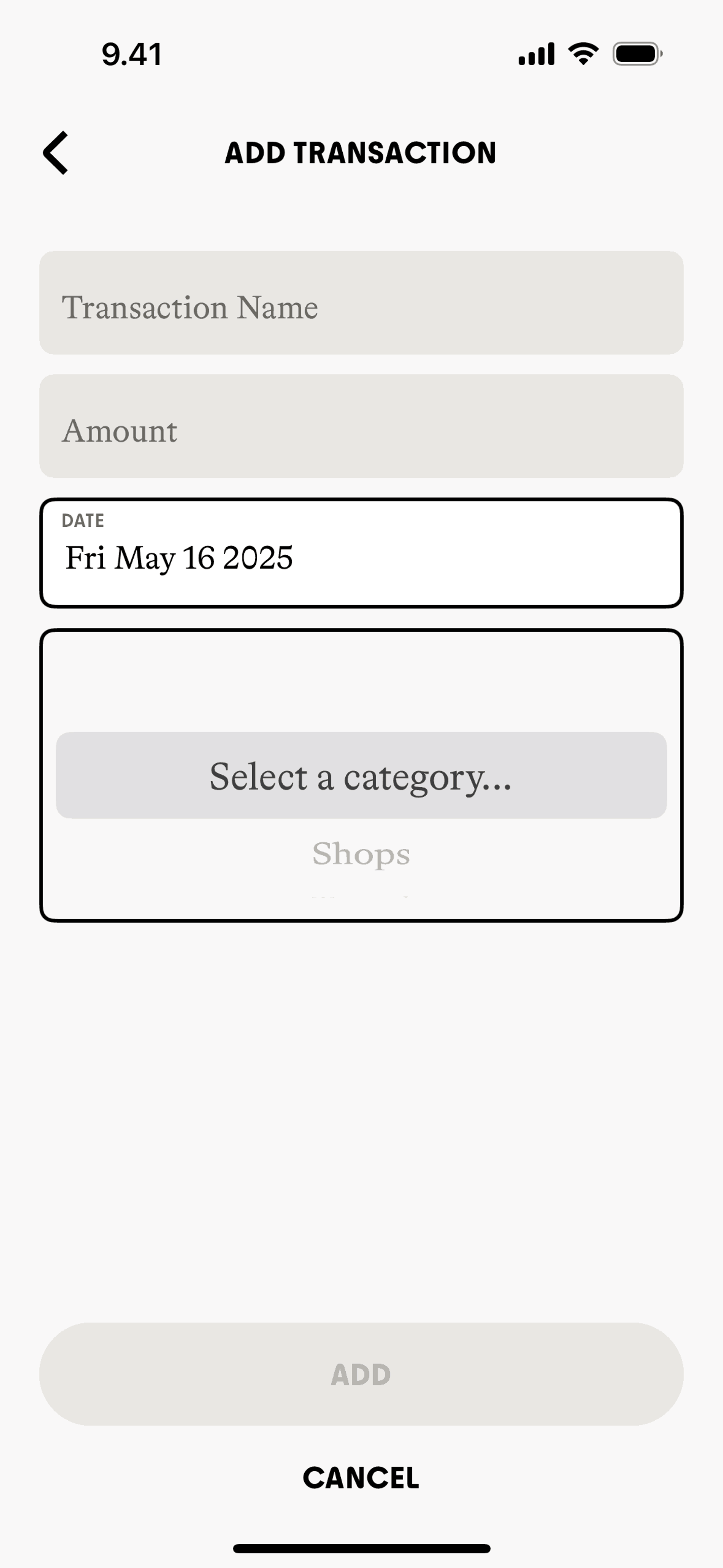 Commons iOS Lifestyle interface screenshot 13