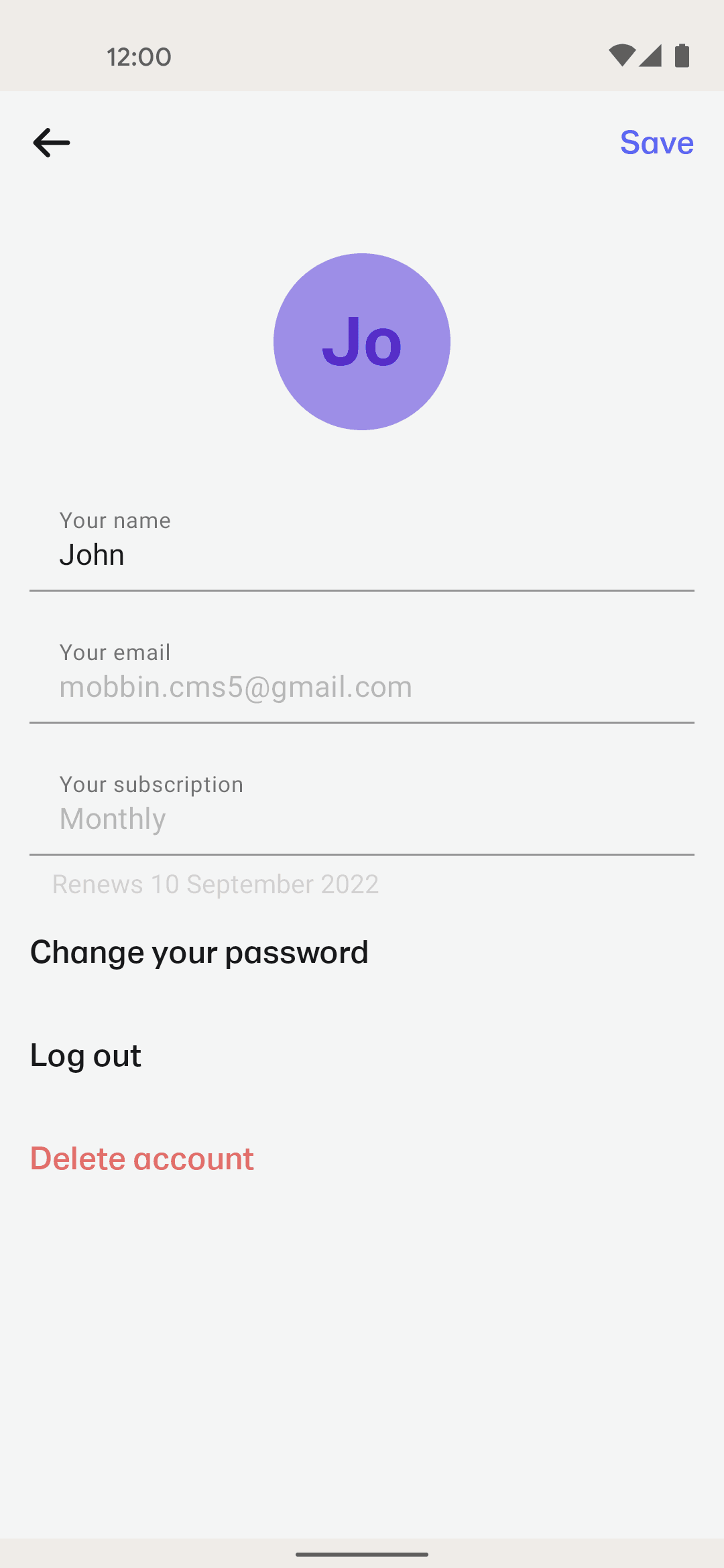 Collect Android Productivity interface screenshot 18