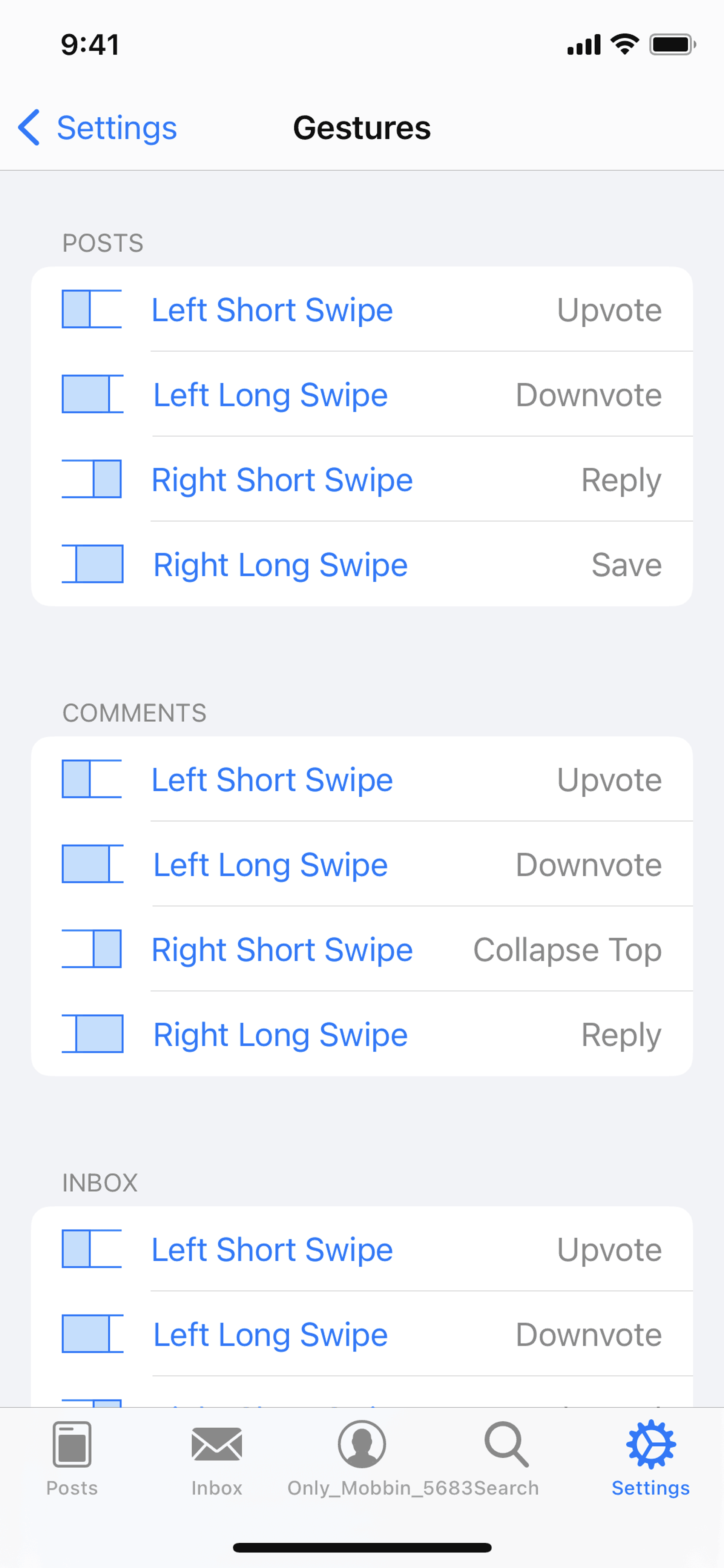 Apollo for Reddit iOS News interface screenshot 21