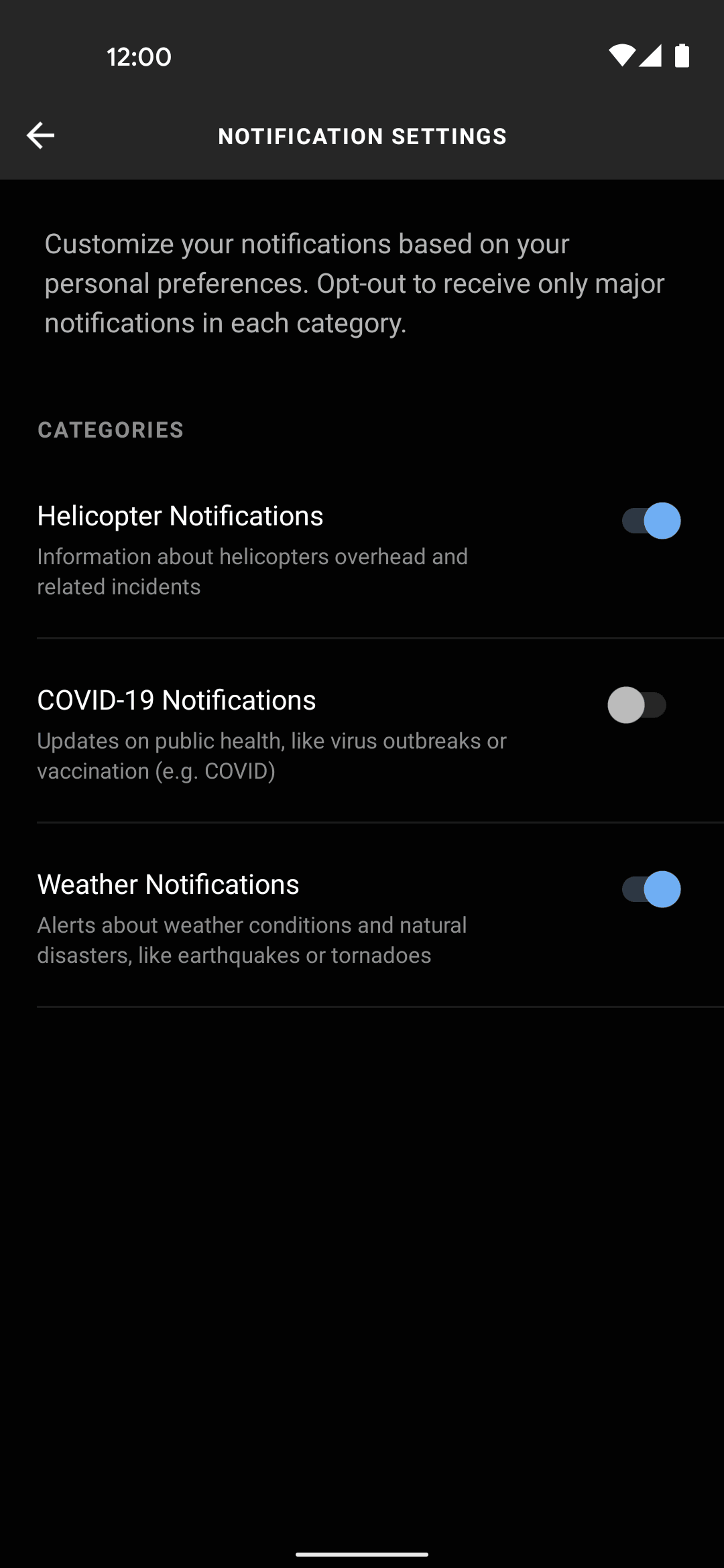 Citizen Android News interface screenshot 20