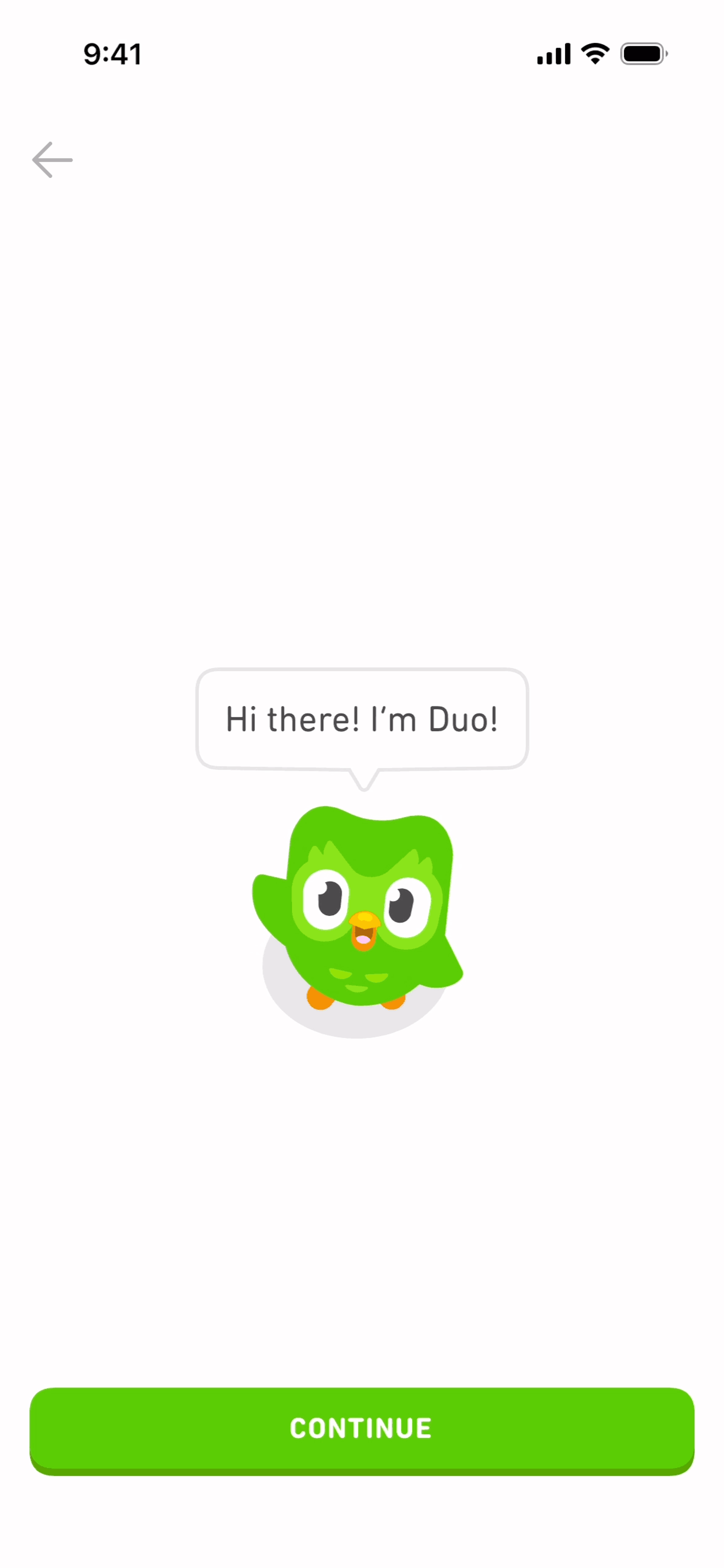 Duolingo iOS Education interface screenshot 3
