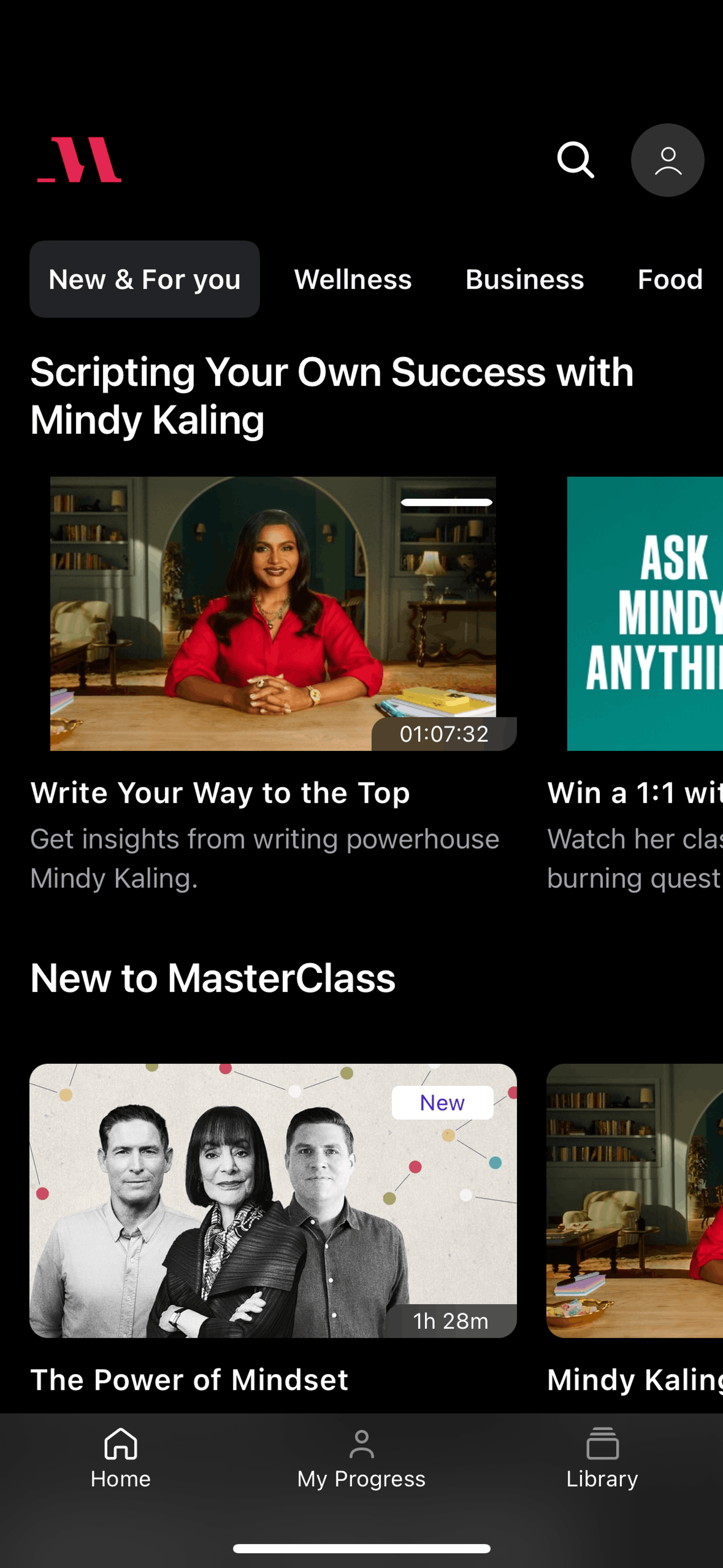 Education app screen 2