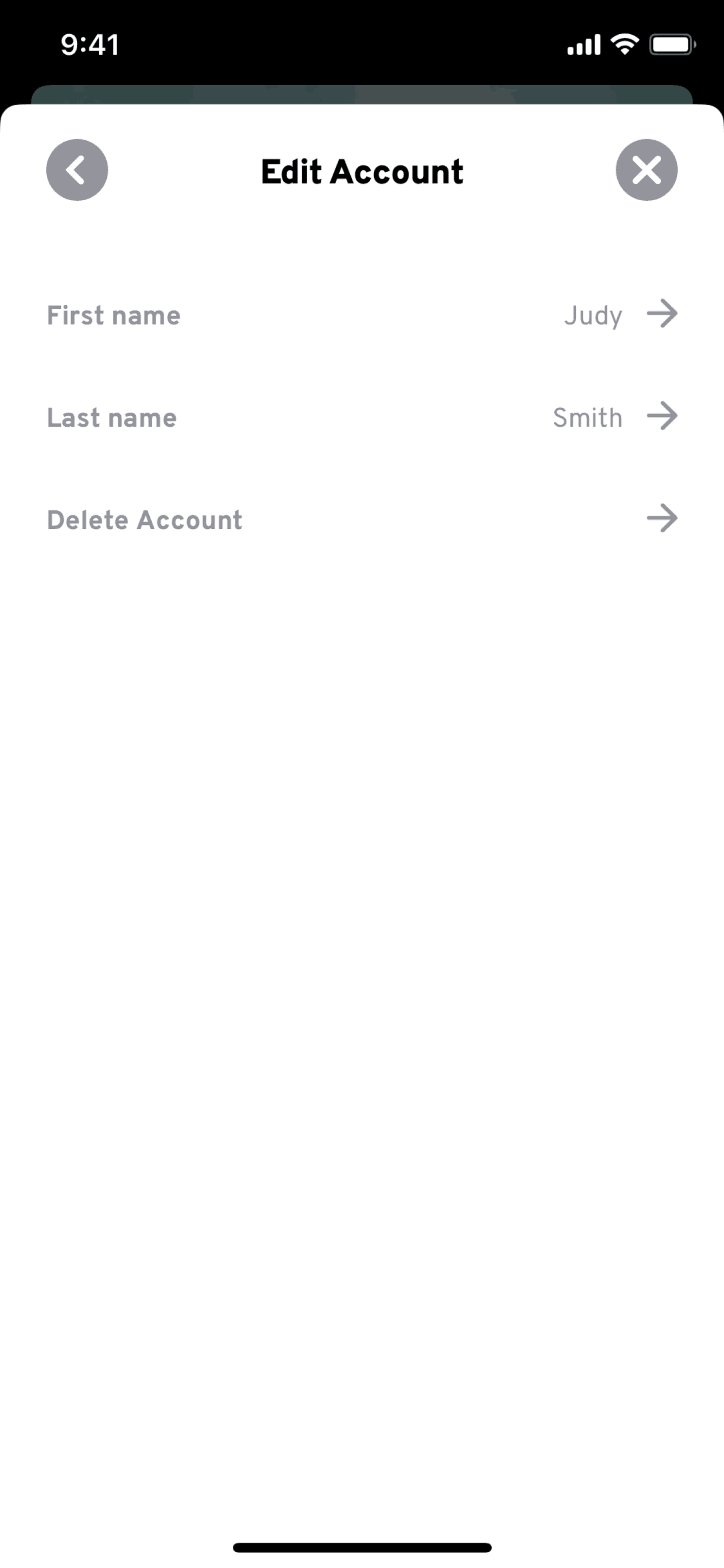 Klima iOS Lifestyle interface screenshot 15