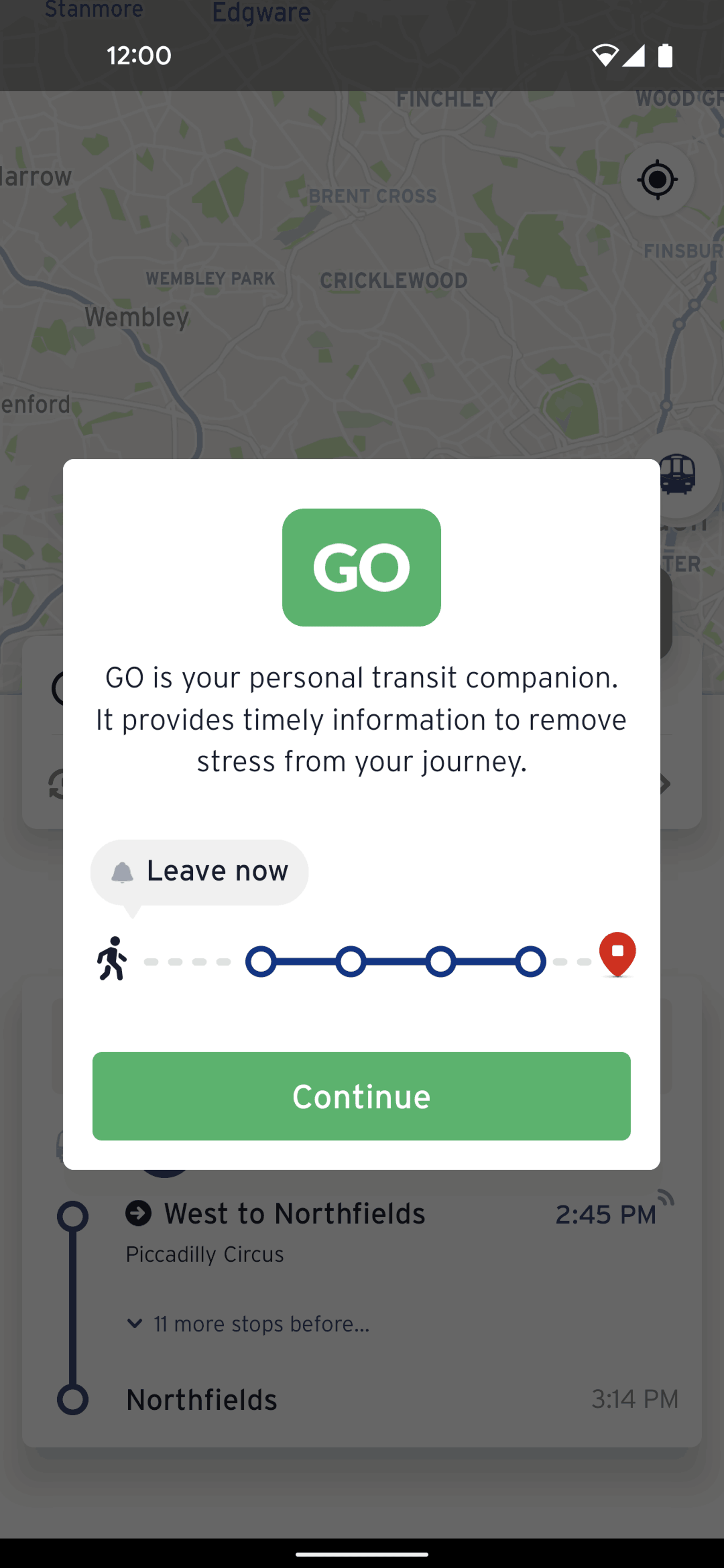 Transit Android Maps & Navigation interface screenshot 23