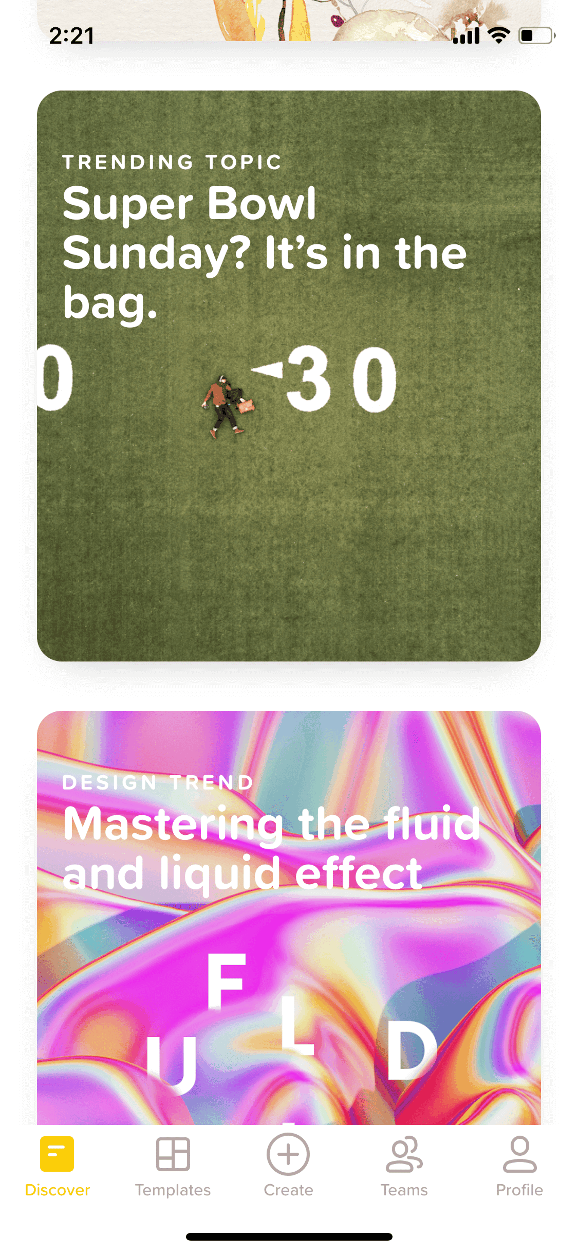 GoDaddy Studio iOS Photo & Video interface screenshot 15