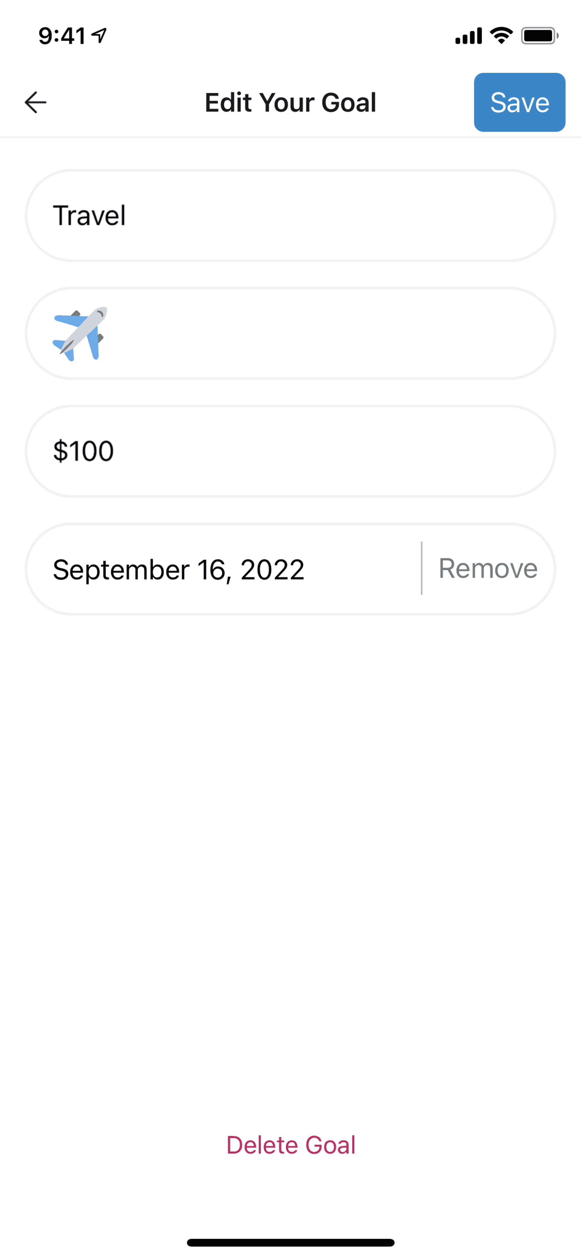 Digit iOS Finance interface screenshot 9