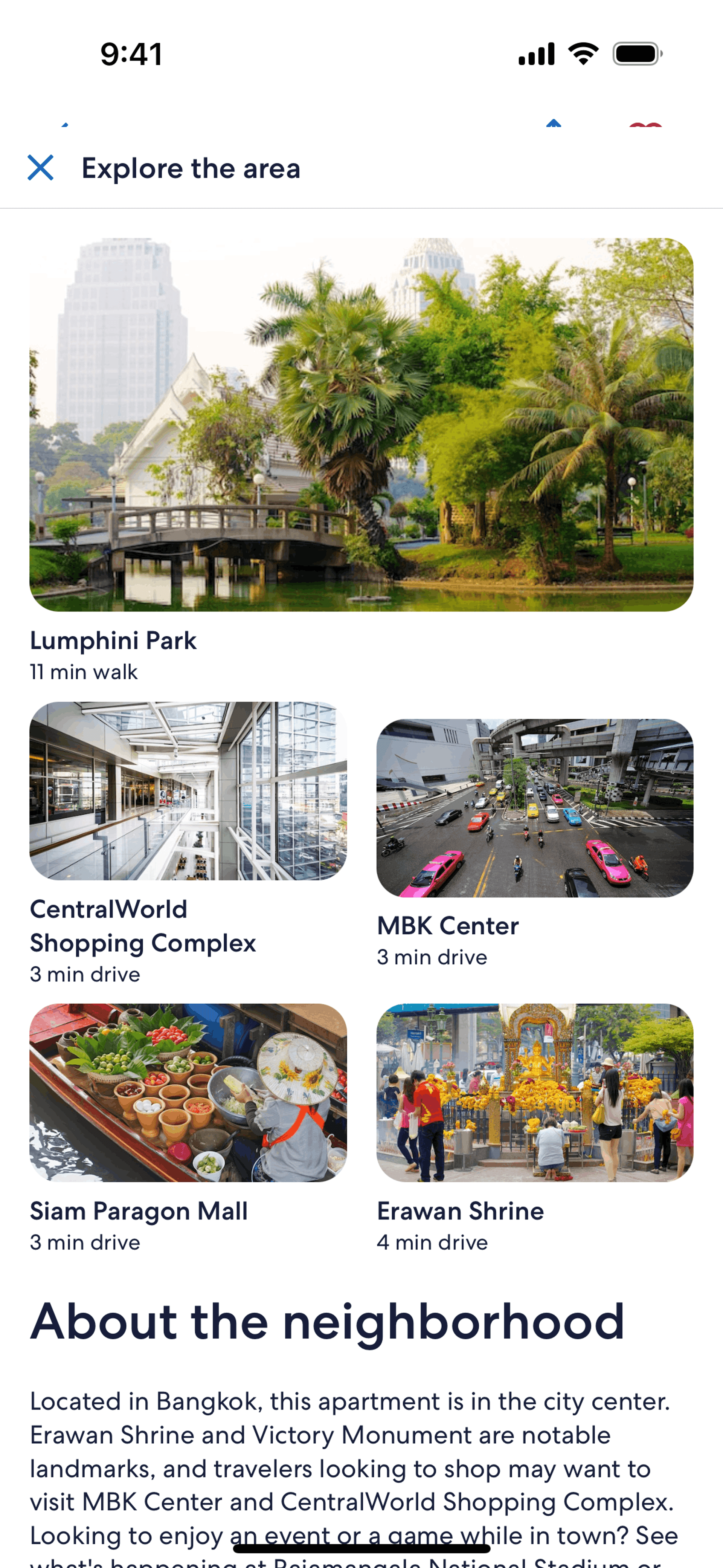 Vrbo iOS Real Estate interface screenshot 10