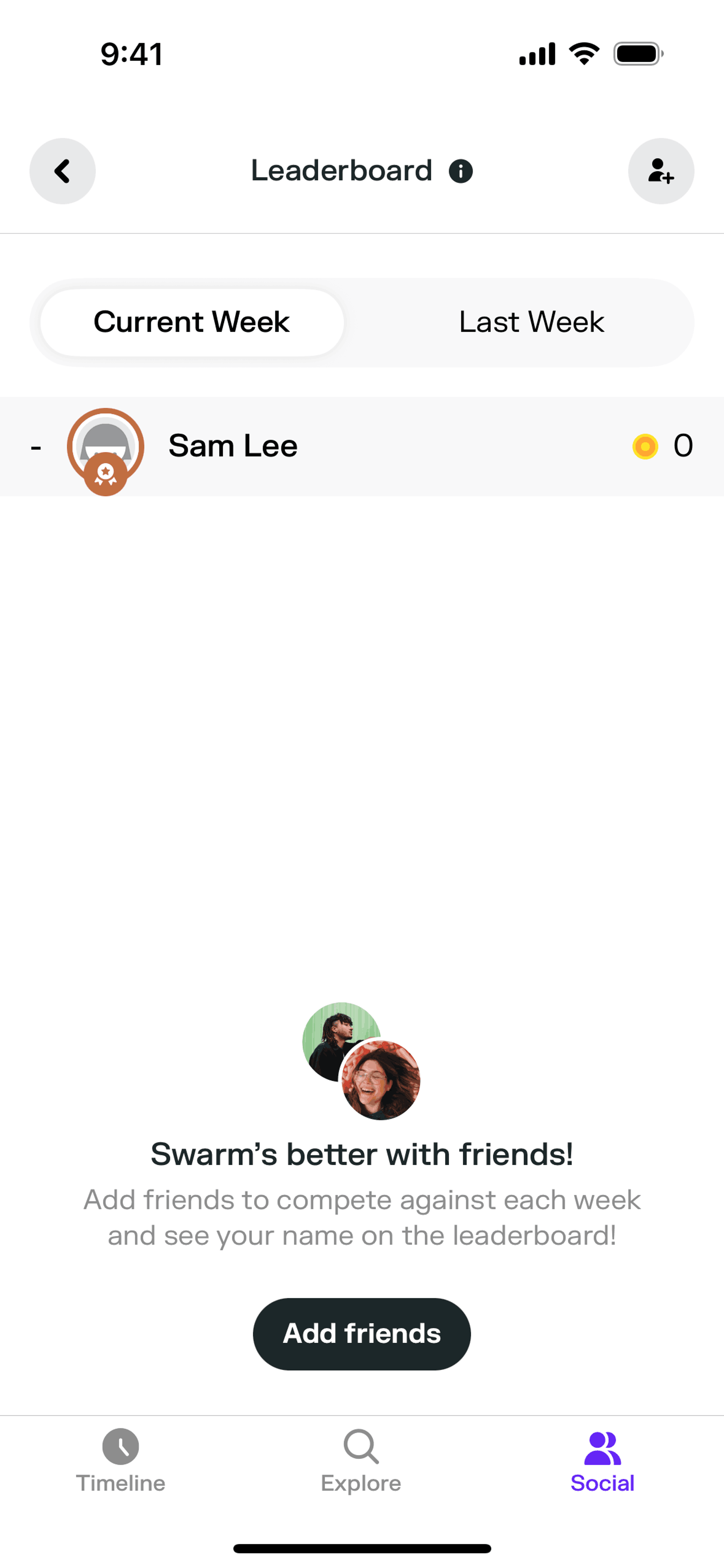 Swarm iOS Social Networking interface screenshot 22