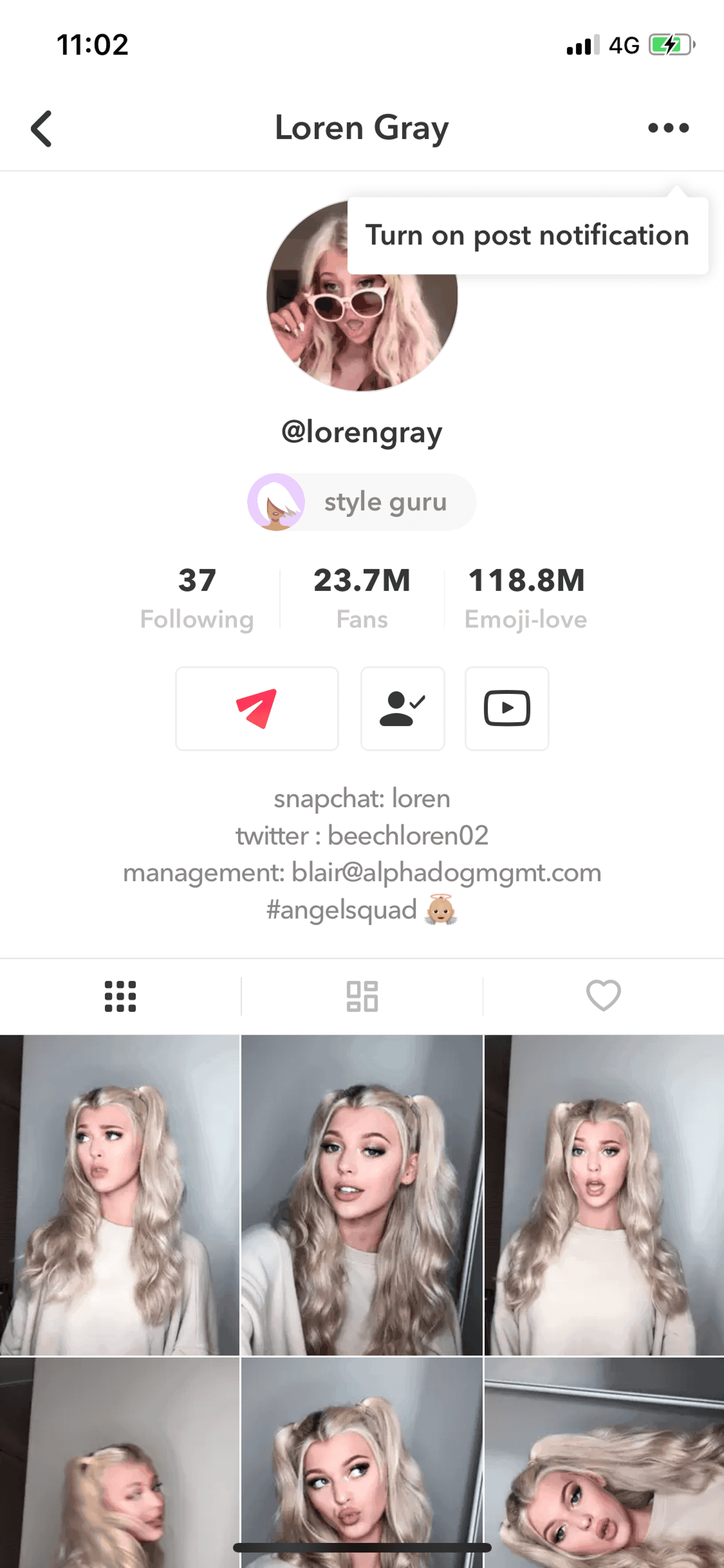 musical.ly iOS Photo & Video interface screenshot 20