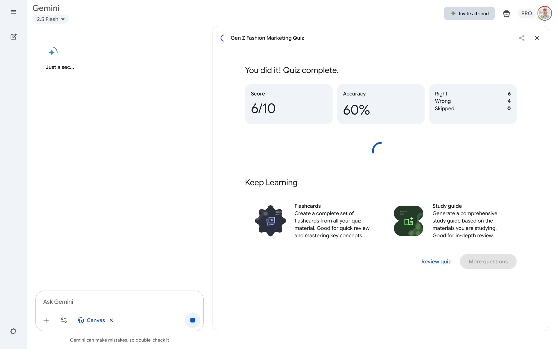Google Gemini Web AI interface screenshot 12