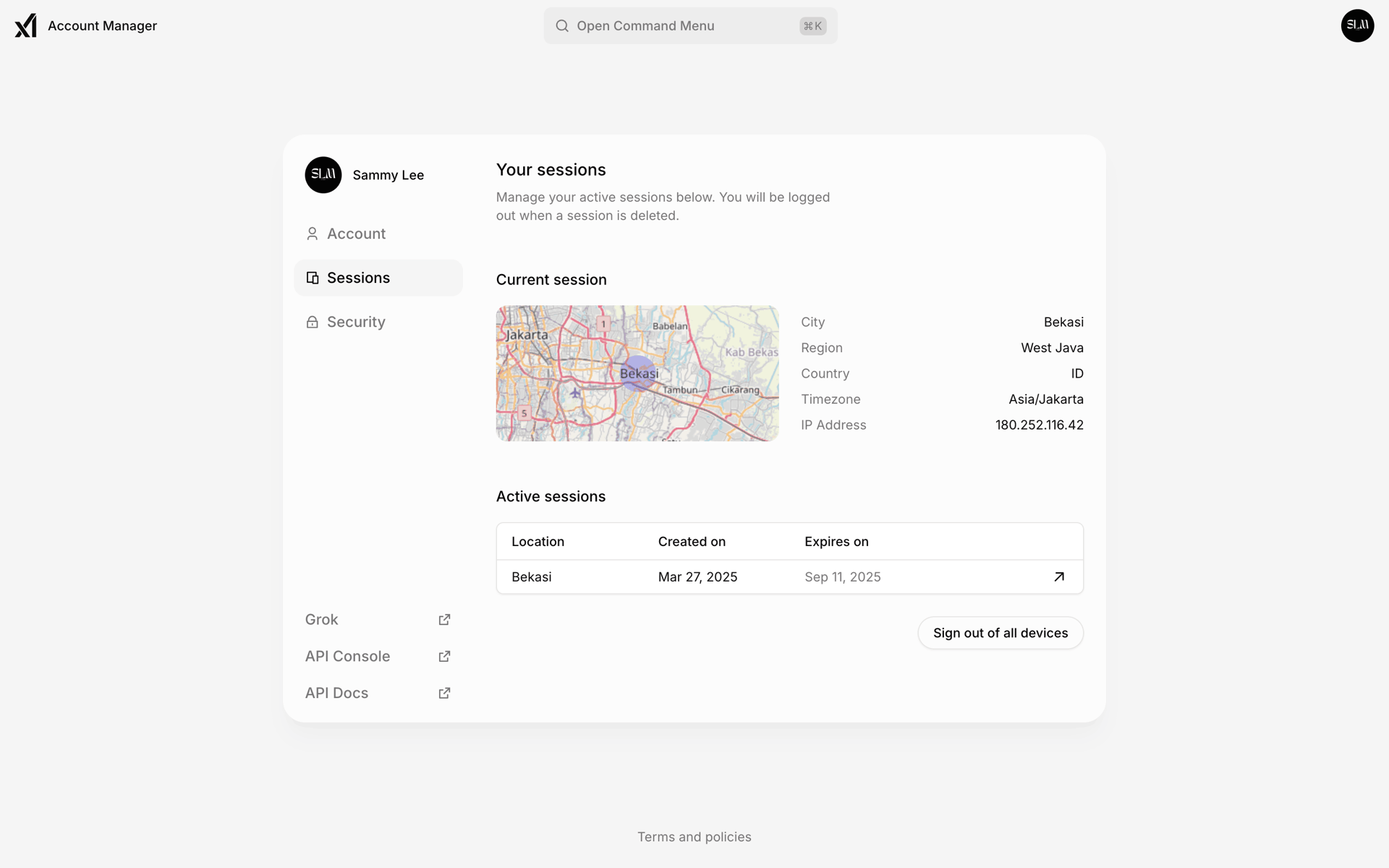 Grok Web AI interface screenshot 10