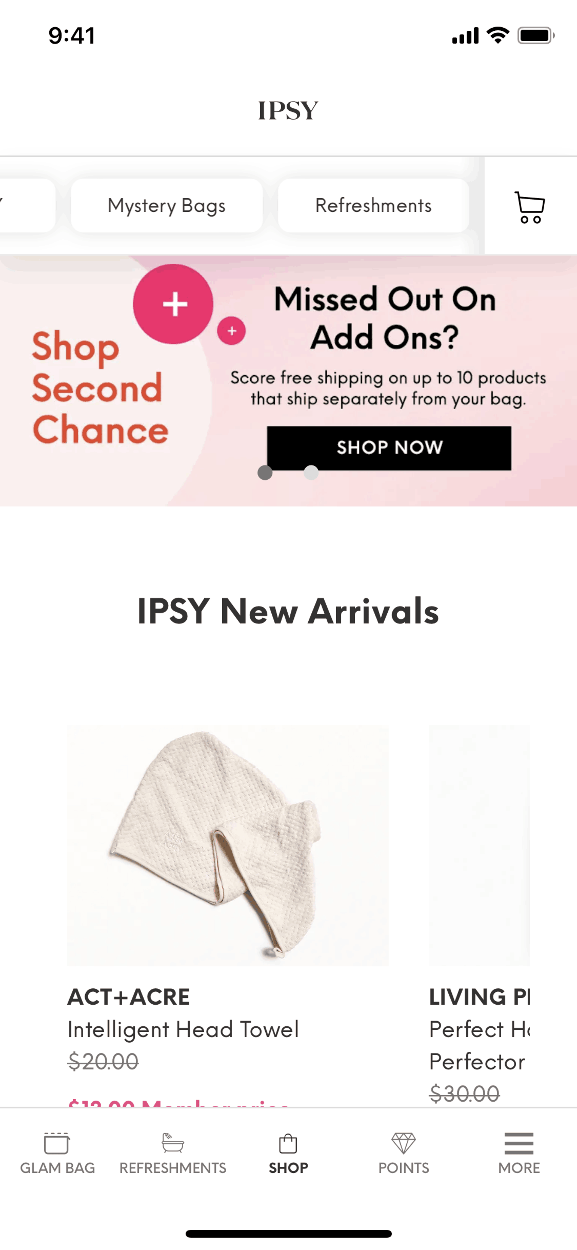IPSY iOS Shopping interface screenshot 23