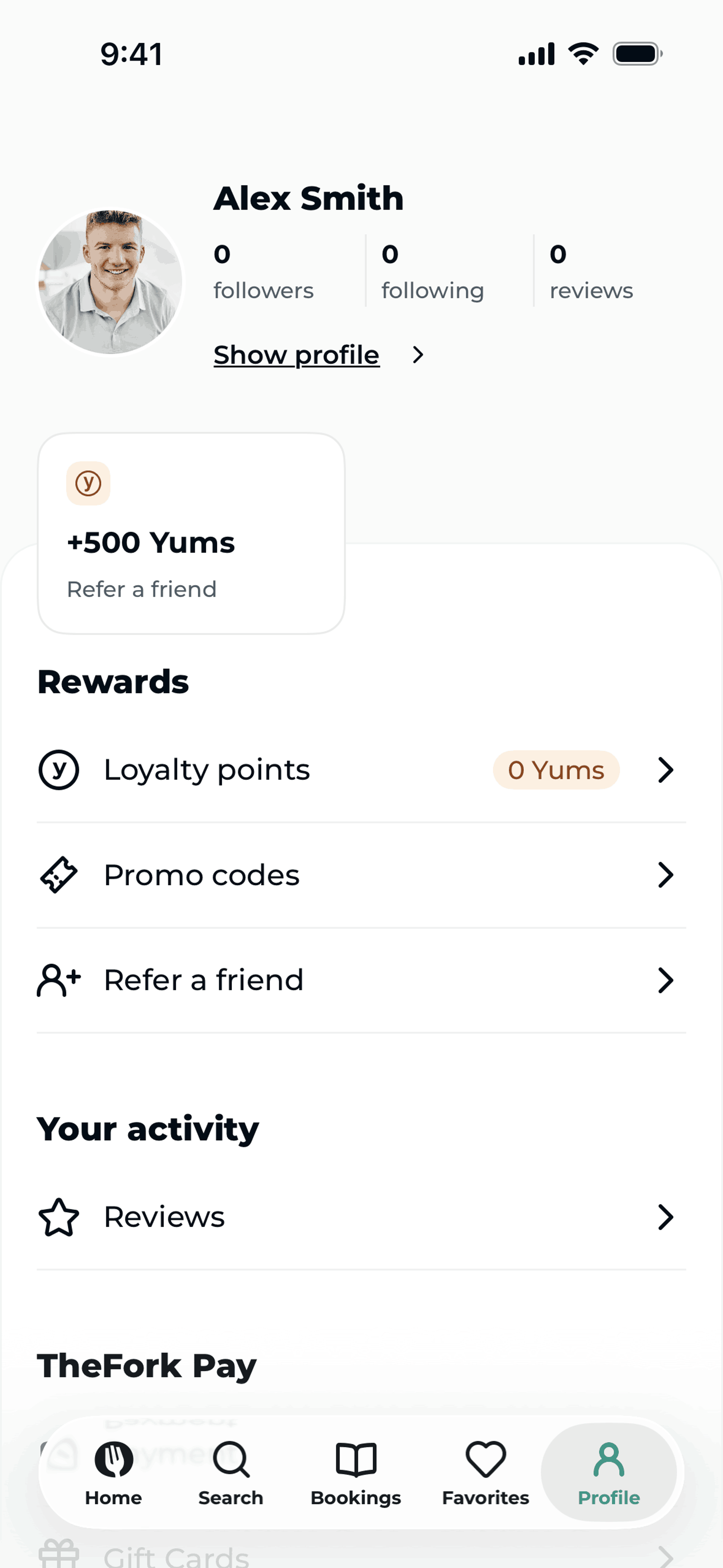 TheFork iOS Food & Drink interface screenshot 15