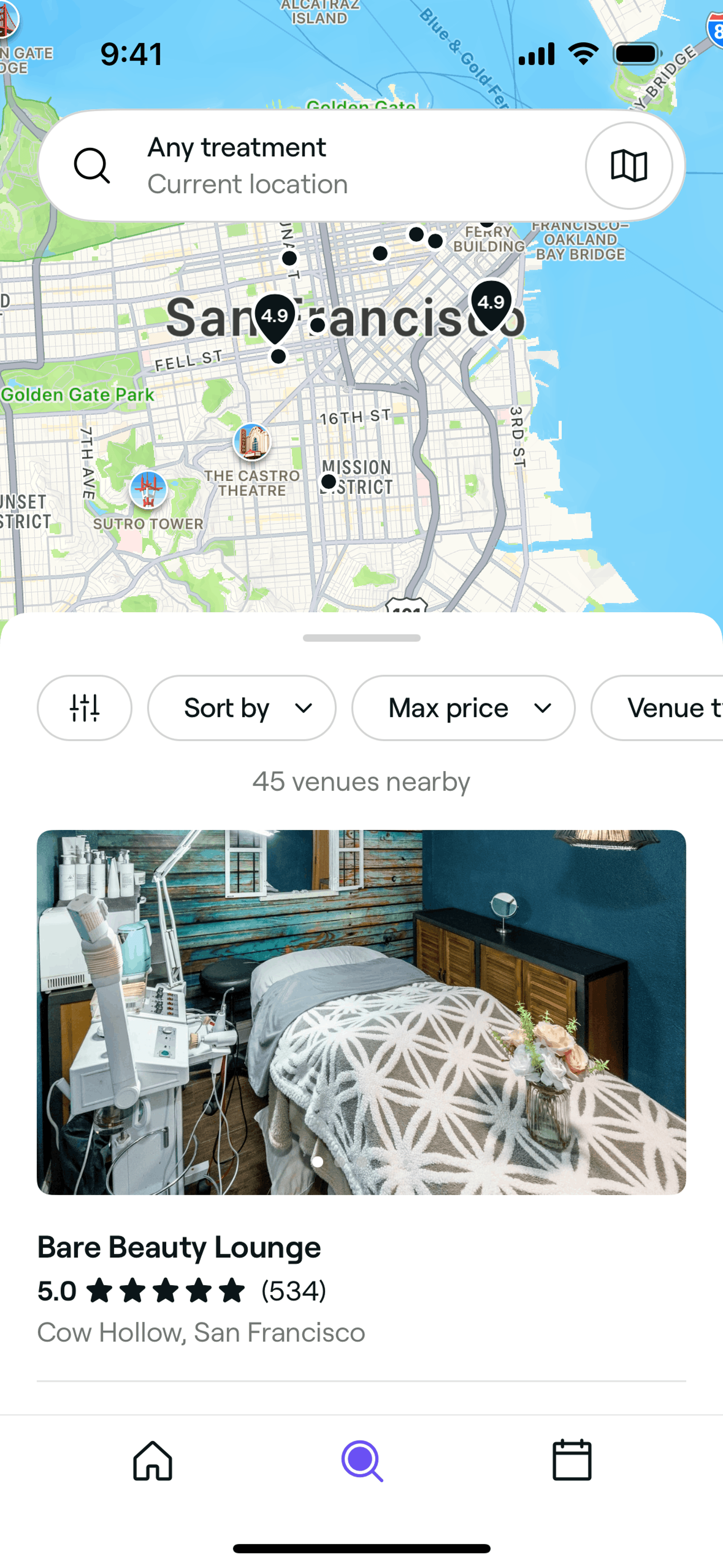 Fresha iOS Lifestyle interface screenshot 24