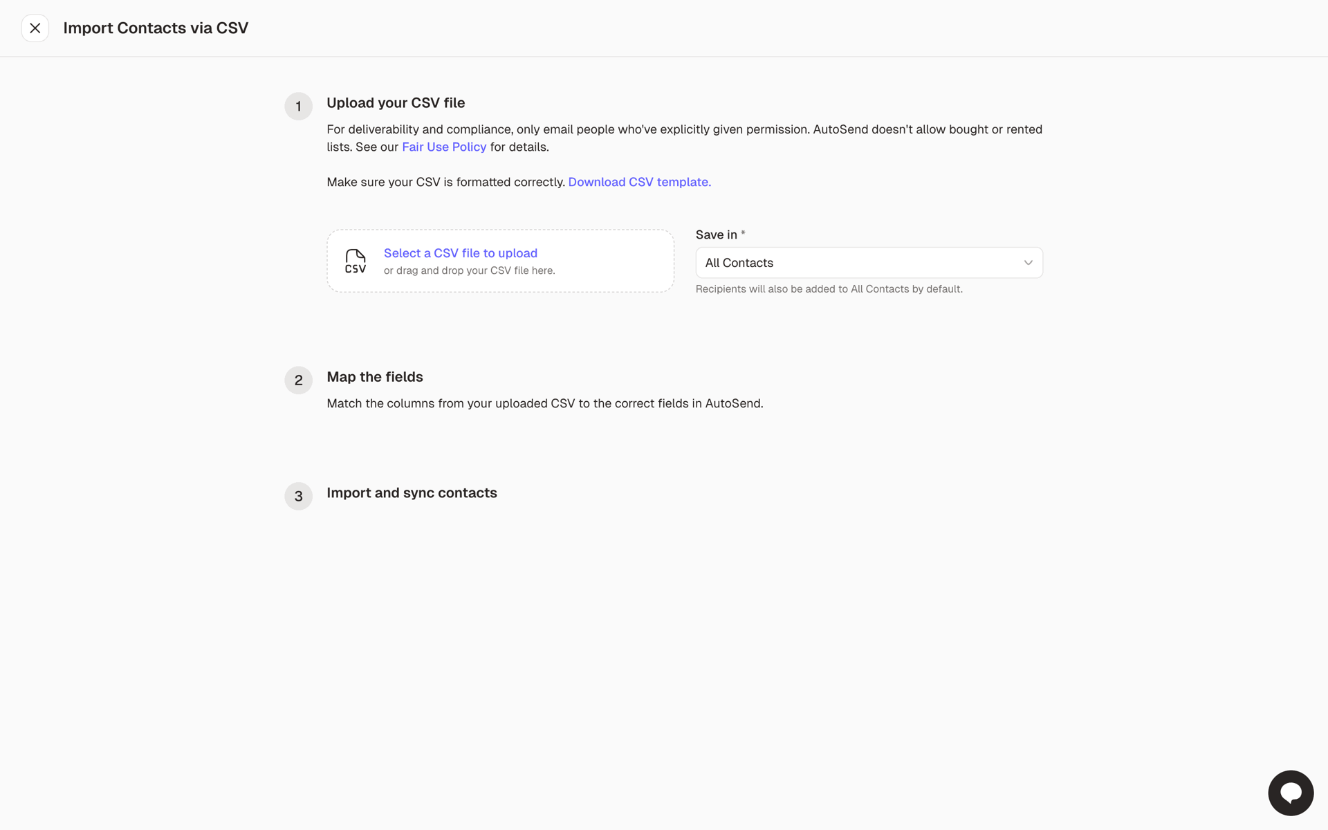 AutoSend Web automated messaging interface screenshot 13
