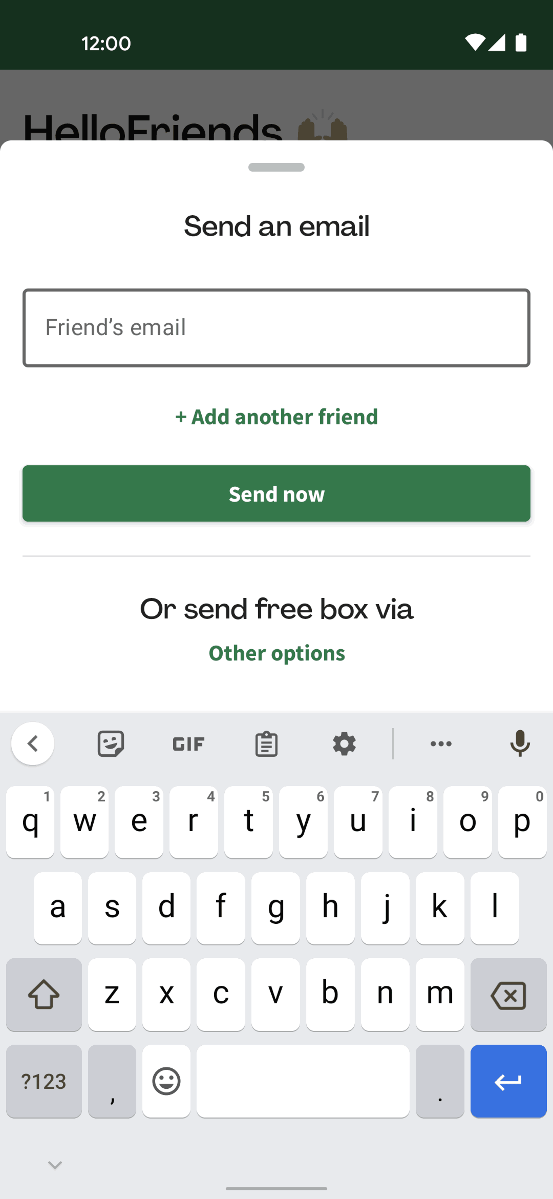 HelloFresh Android Food & Drink interface screenshot 6