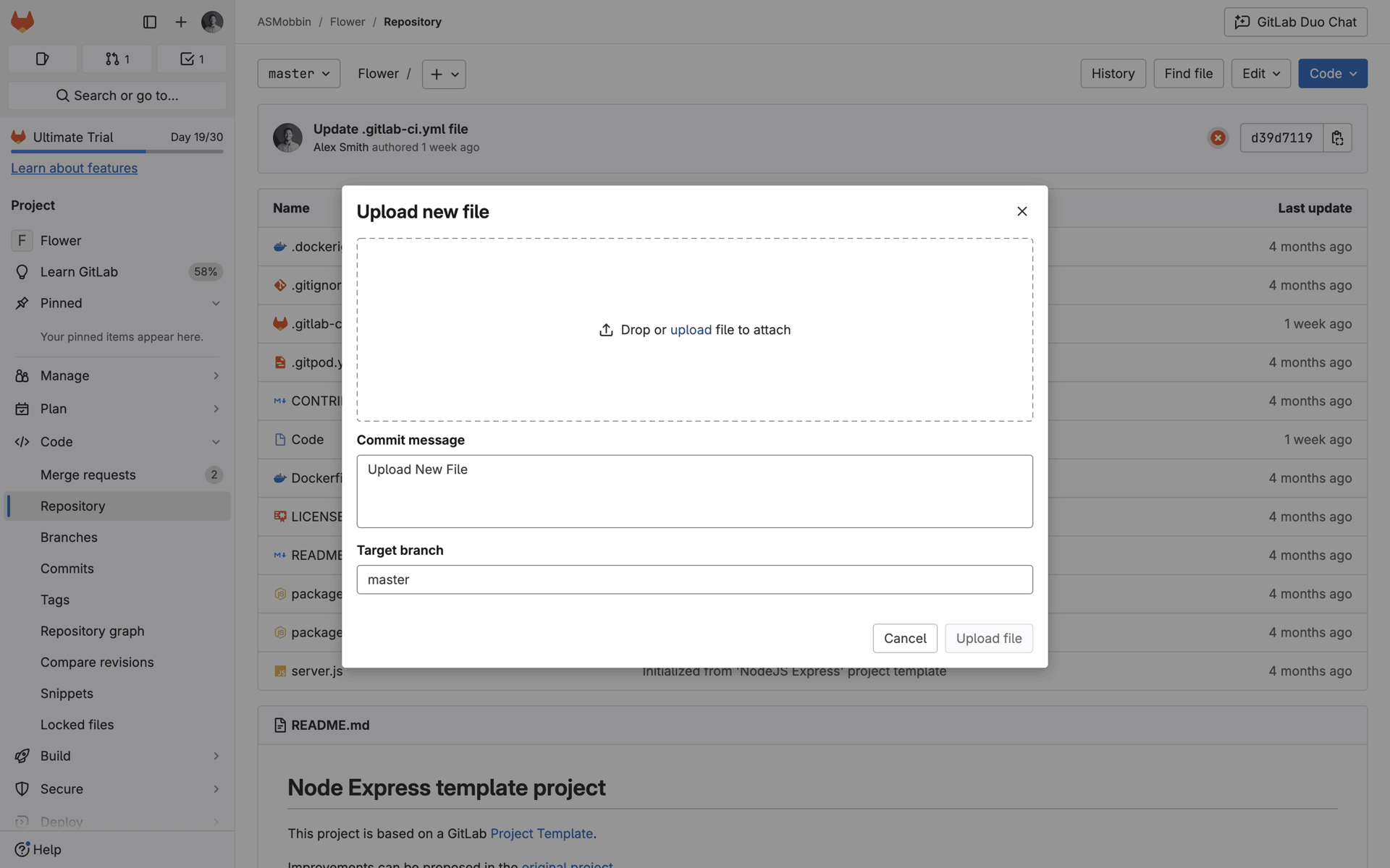 GitLab Web Developer Tools interface screenshot 3