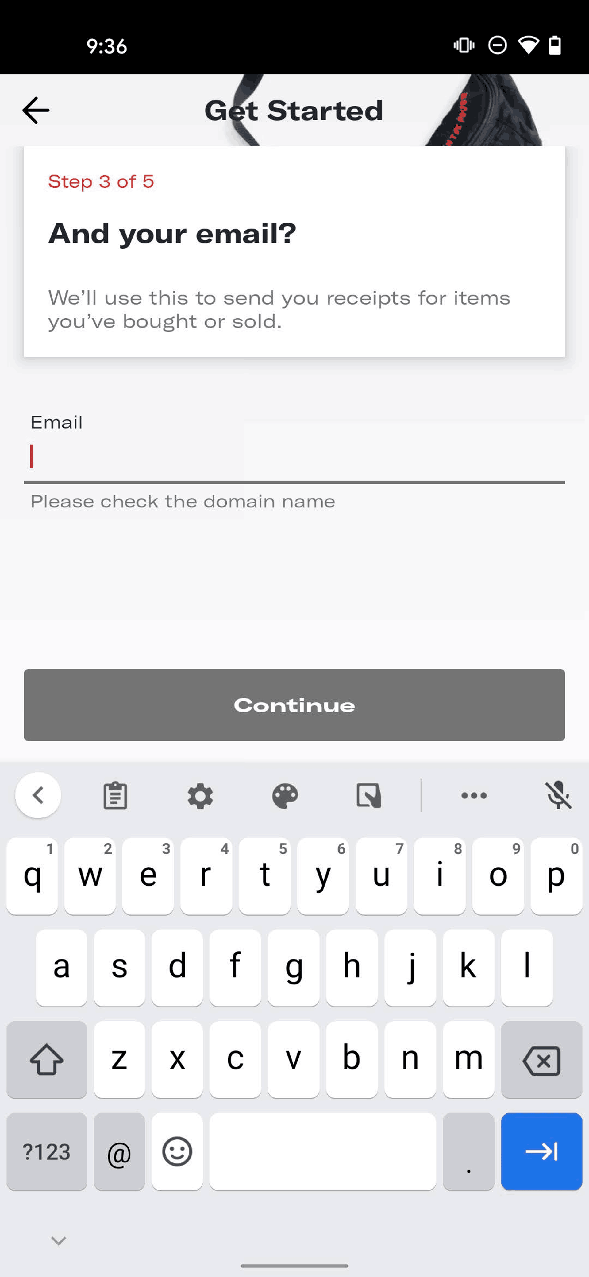 Depop Android Shopping interface screenshot 13