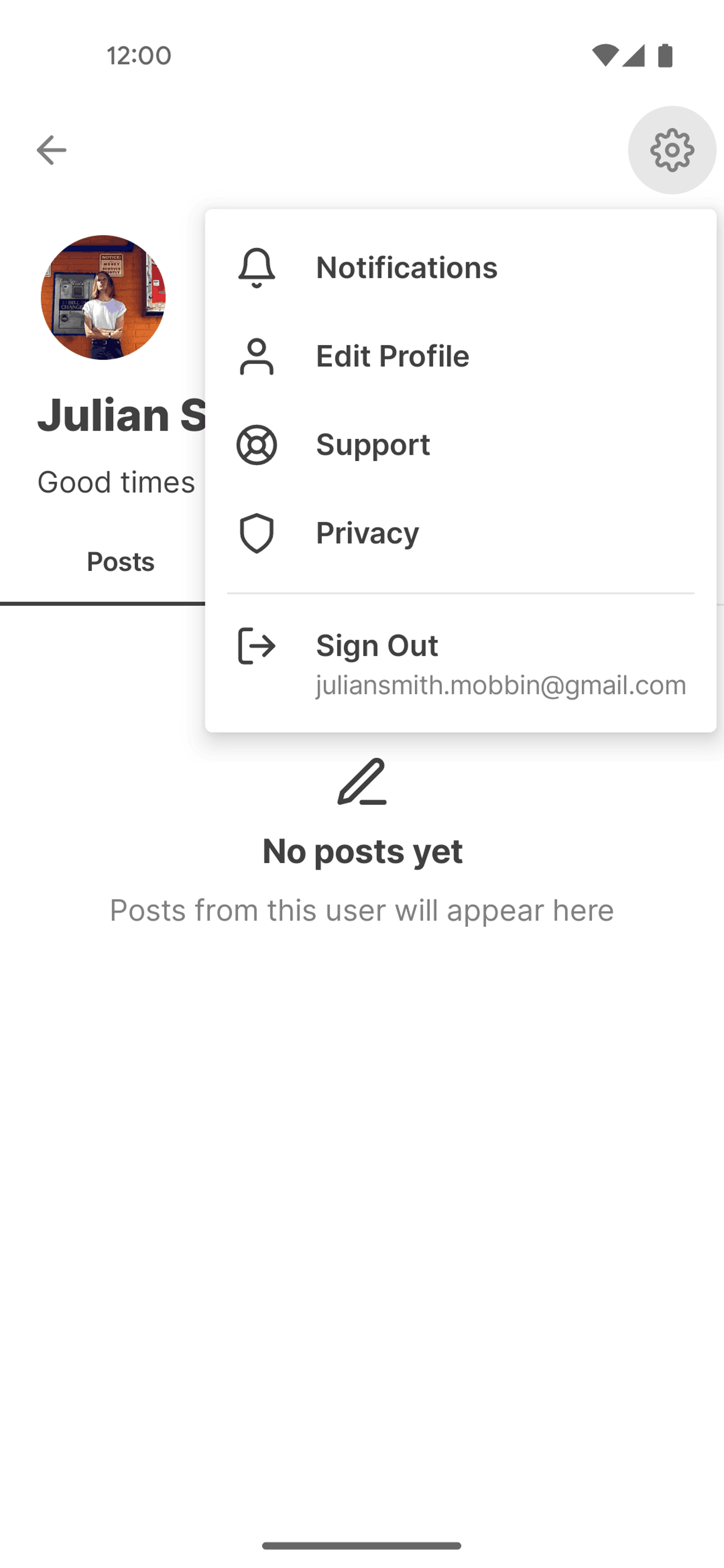 Substack Android News interface screenshot 17