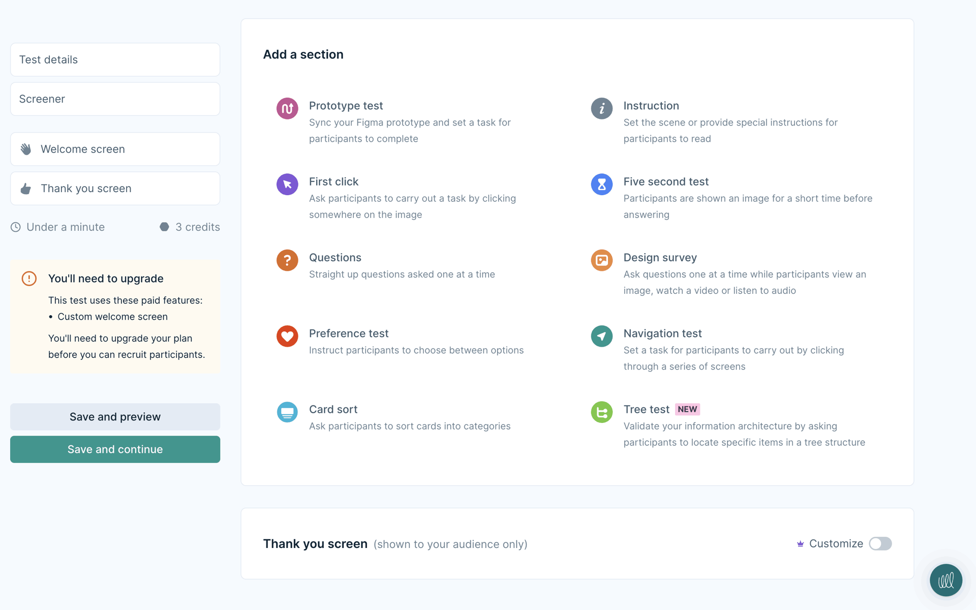 Lyssna Web Business interface screenshot 5
