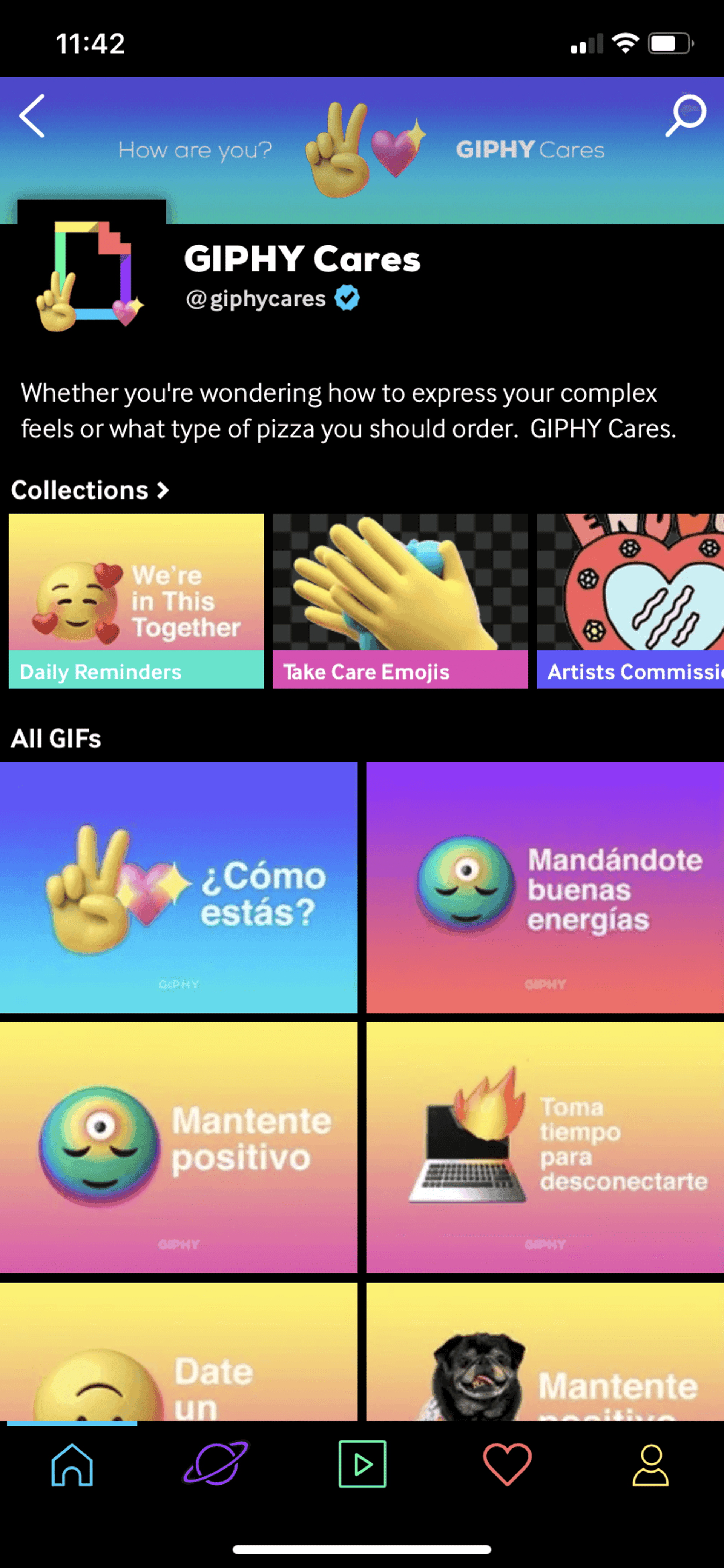 GIPHY iOS Photo & Video interface screenshot 8