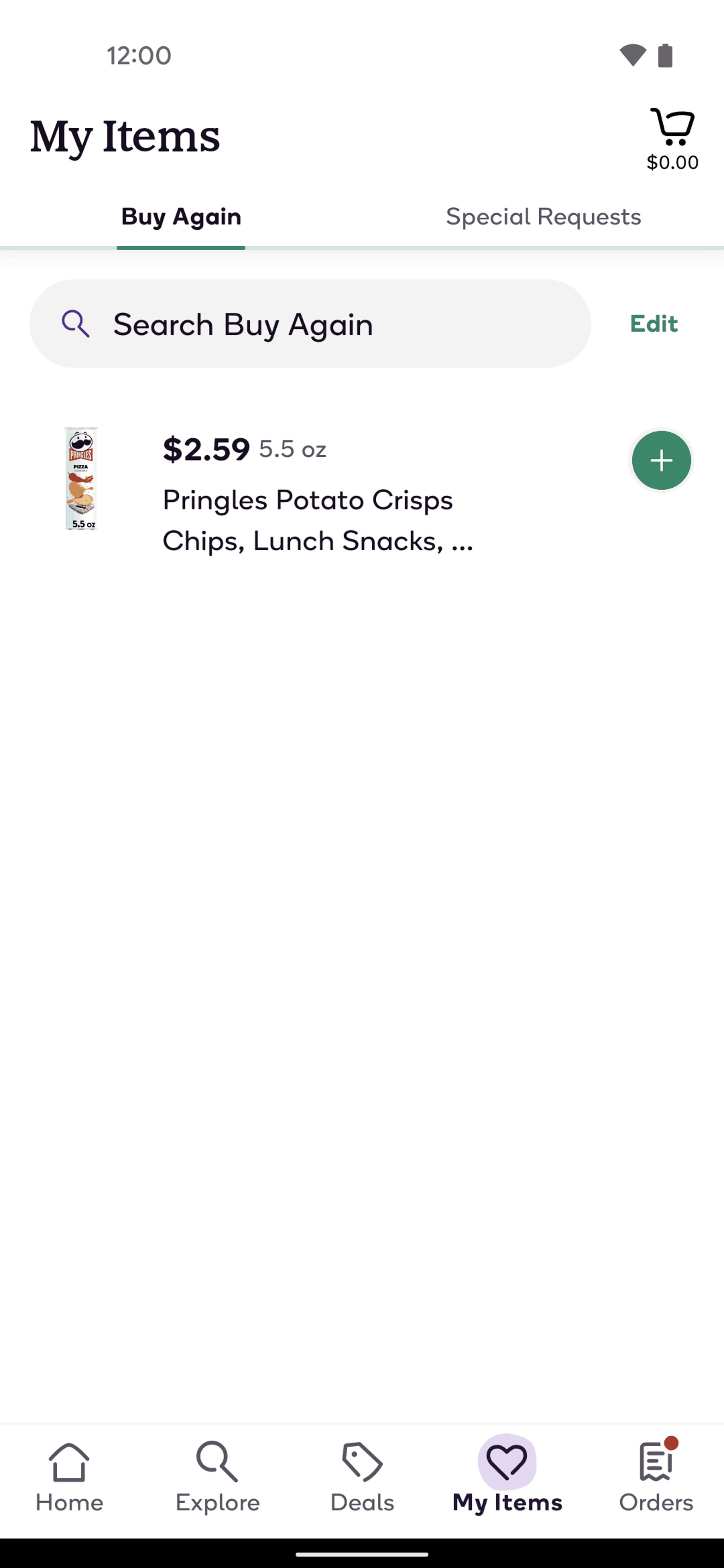 Shipt Android Food & Drink interface screenshot 3
