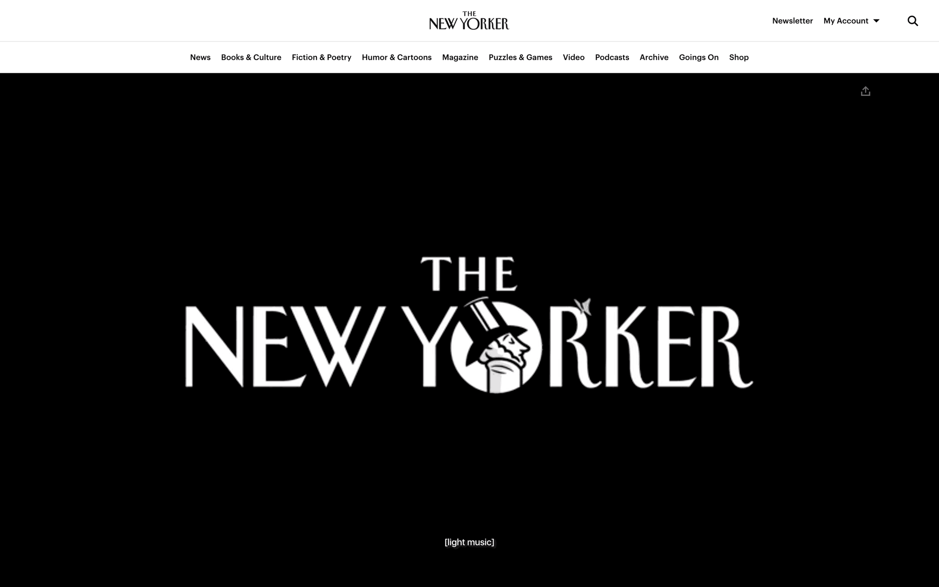 The New Yorker Web News interface screenshot 22