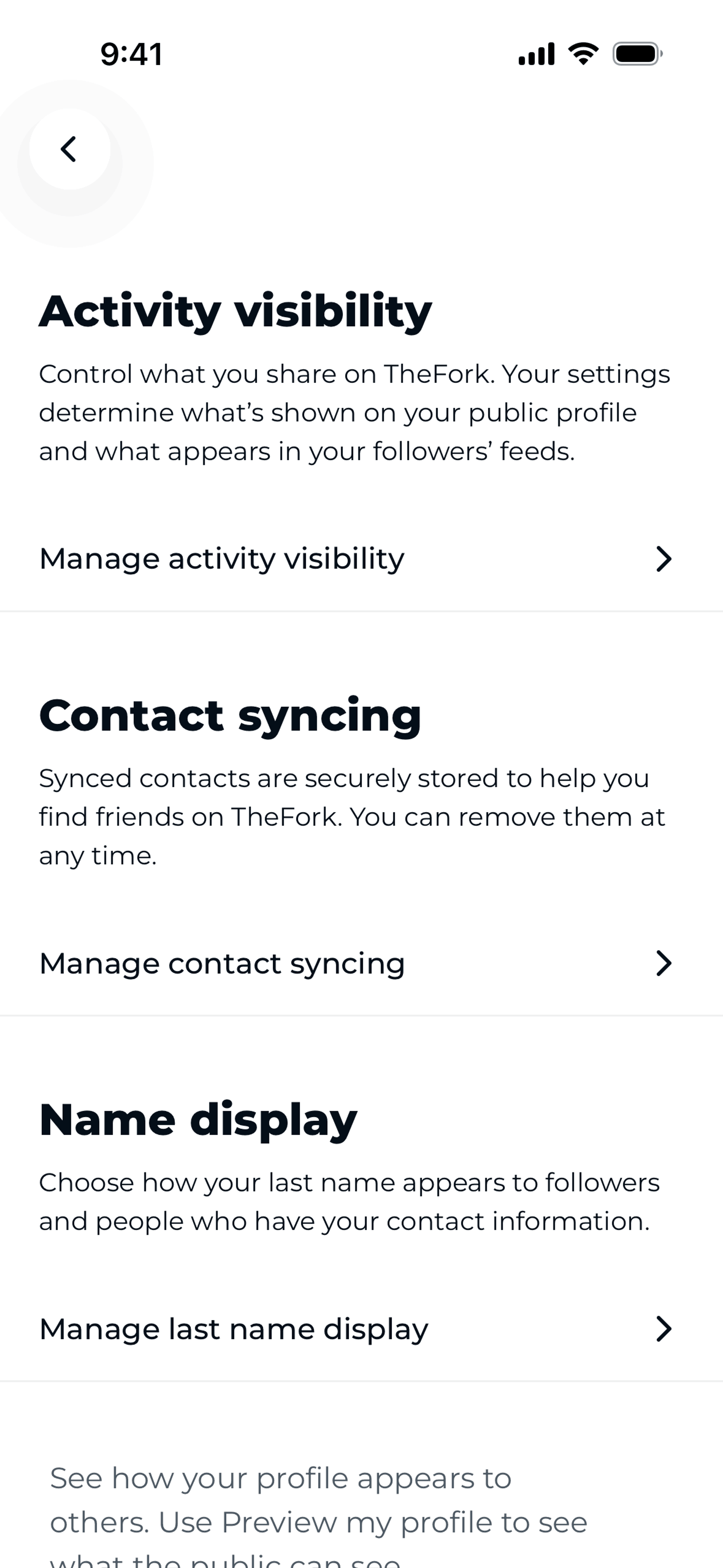 TheFork iOS Food & Drink interface screenshot 22