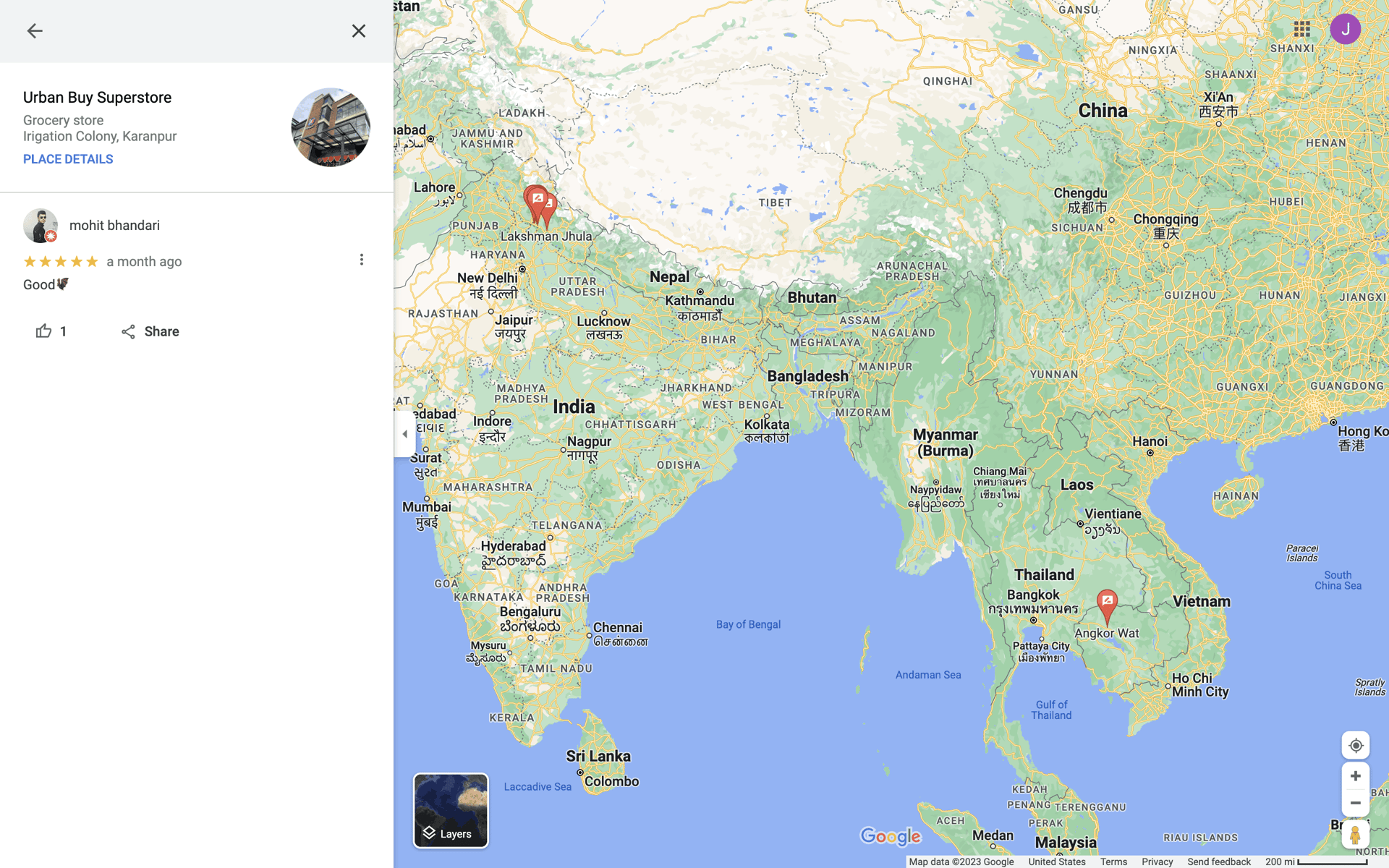 Google Maps Web Maps & Navigation interface screenshot 20