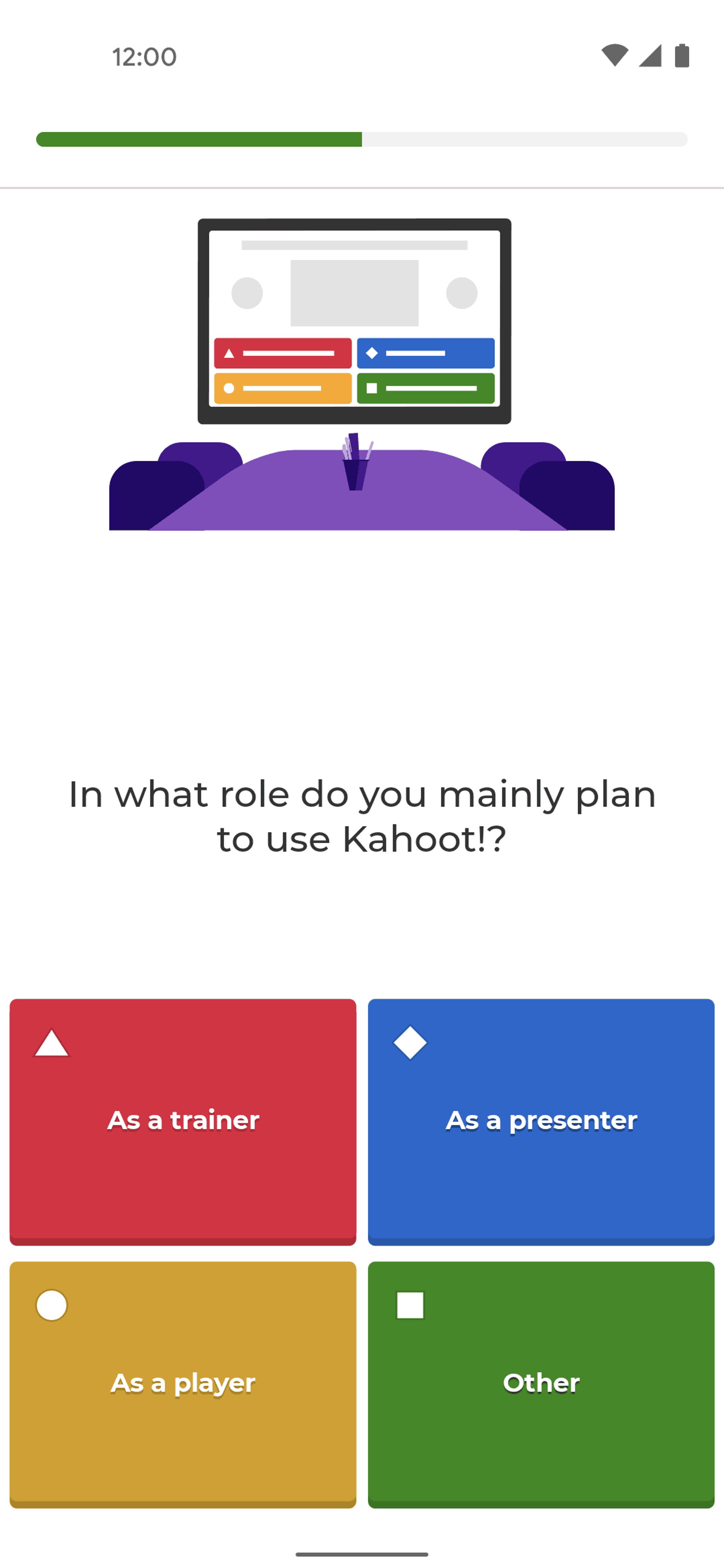 Kahoot! Android Education interface screenshot 7