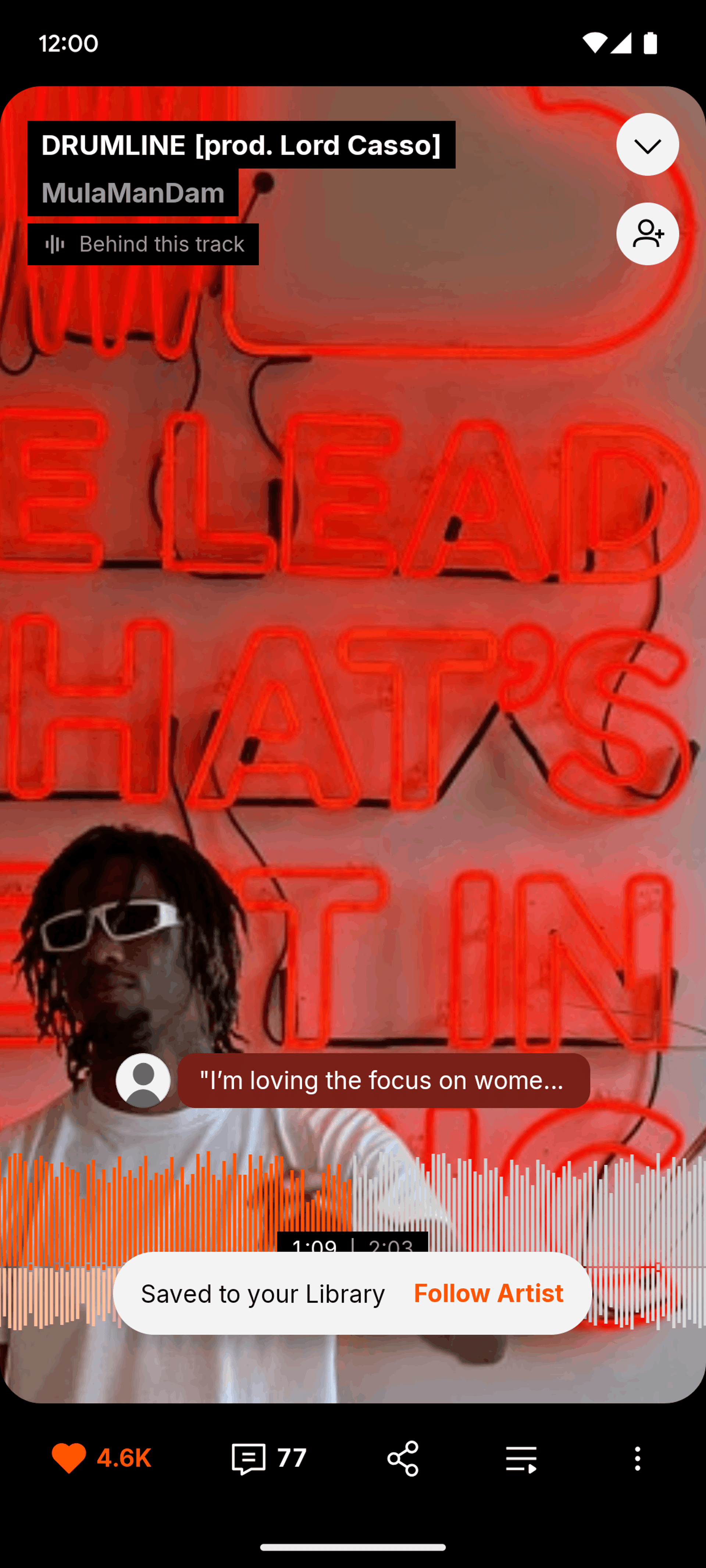 SoundCloud Android Music & Audio interface screenshot 23