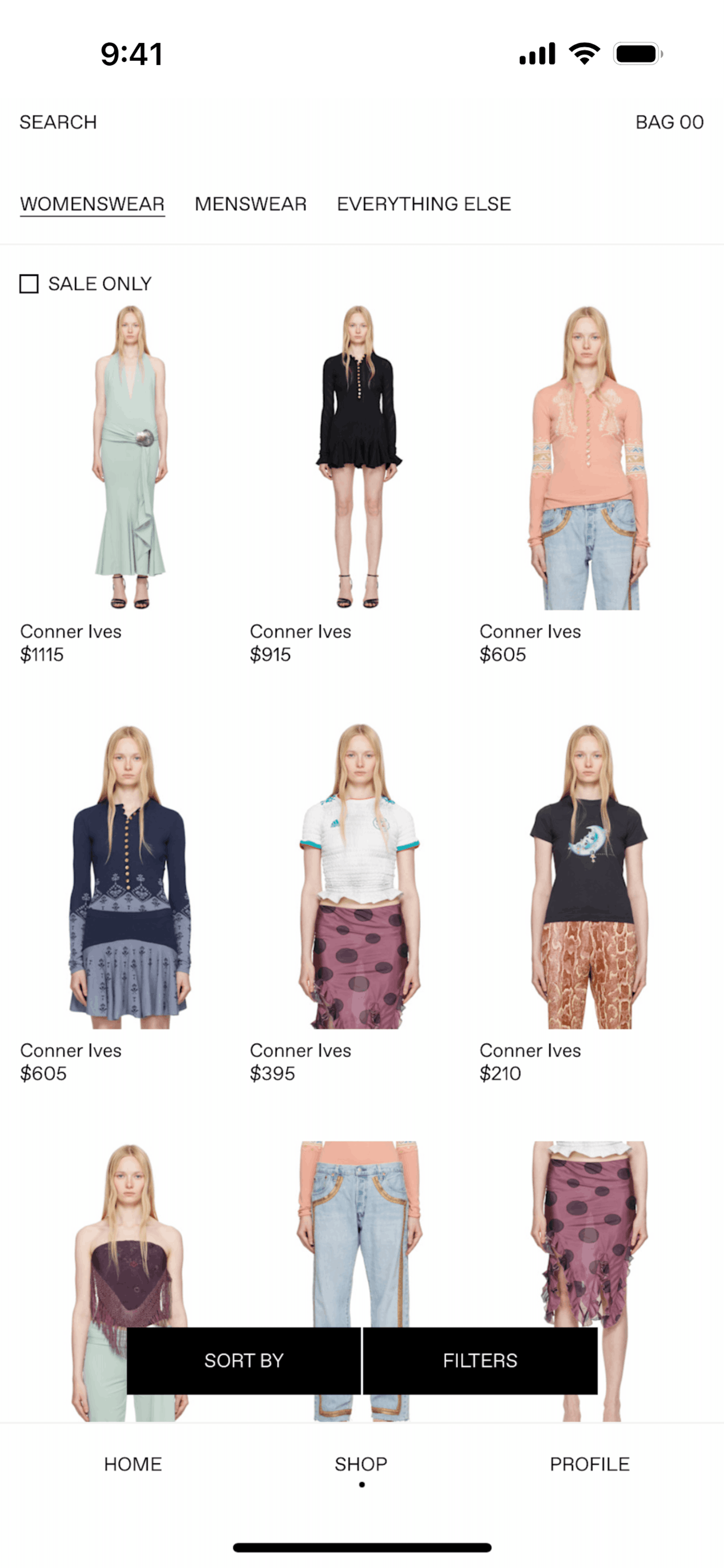 SSENSE iOS Shopping interface screenshot 18