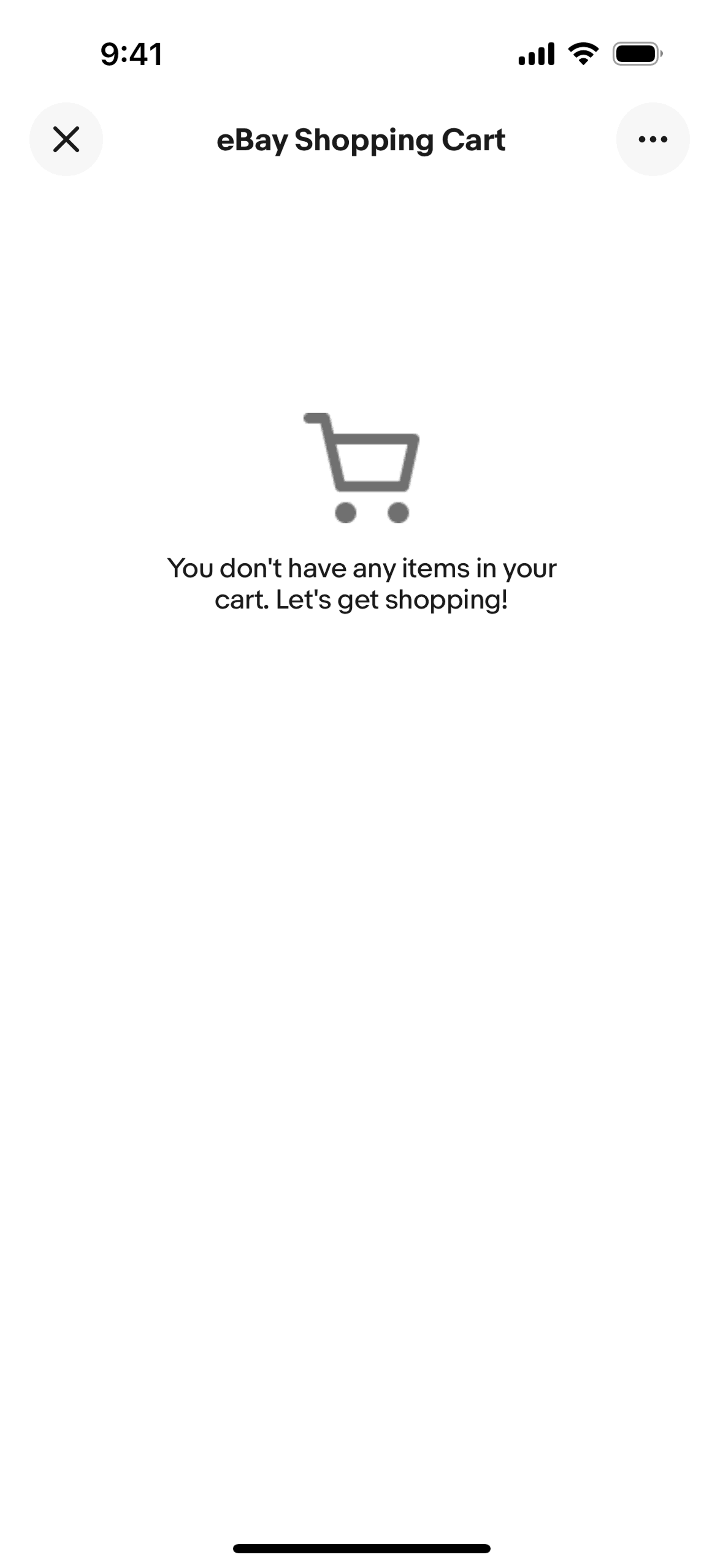 eBay iOS Shopping interface screenshot 16