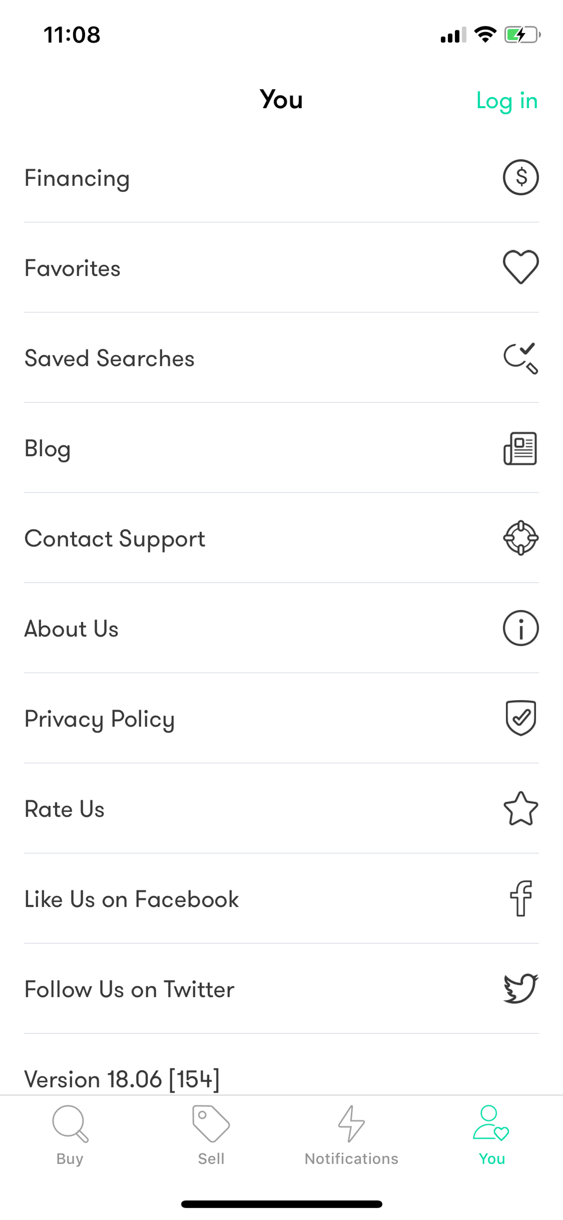 Instamotor iOS Shopping interface screenshot 16
