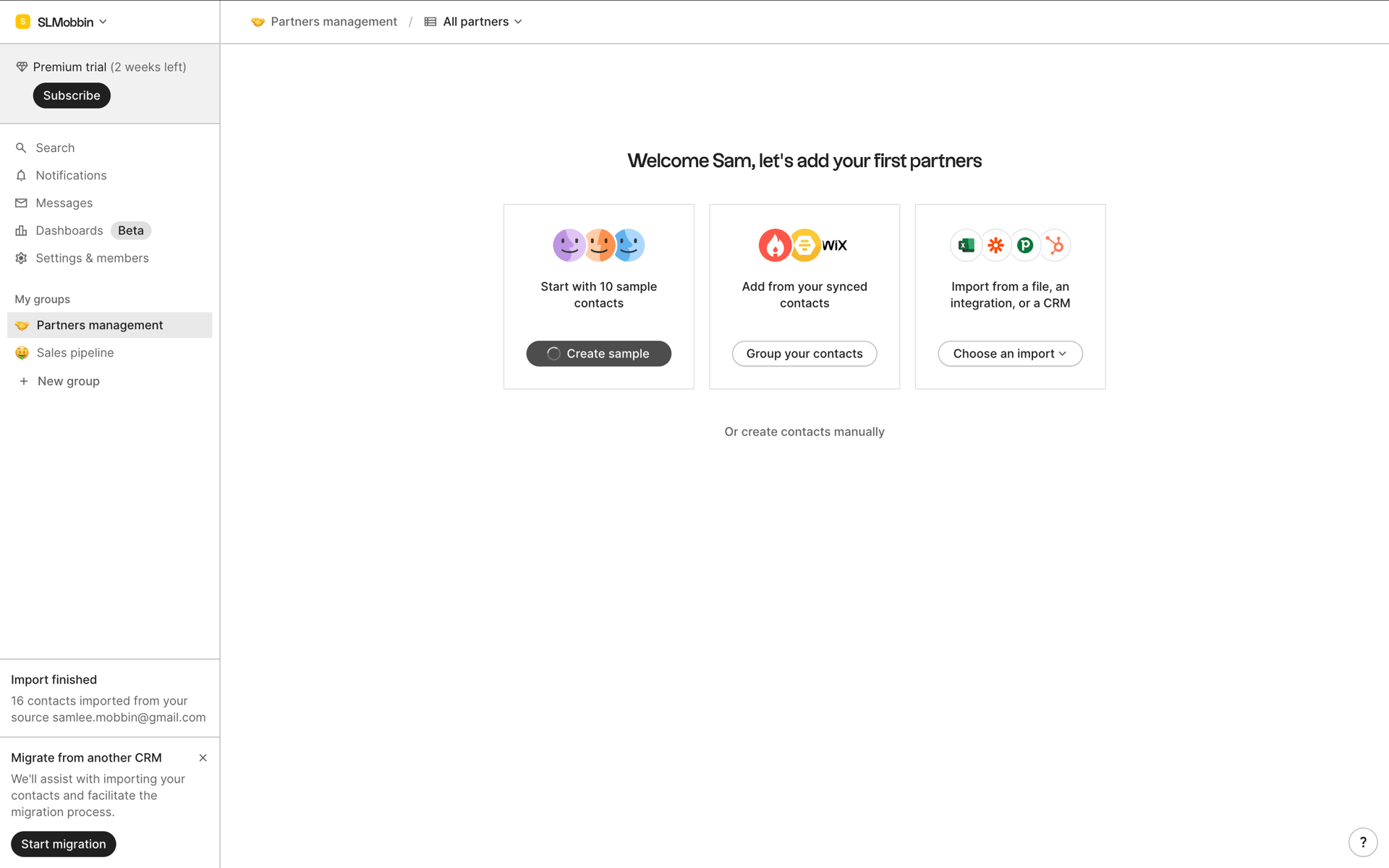 folk Web Business interface screenshot 23