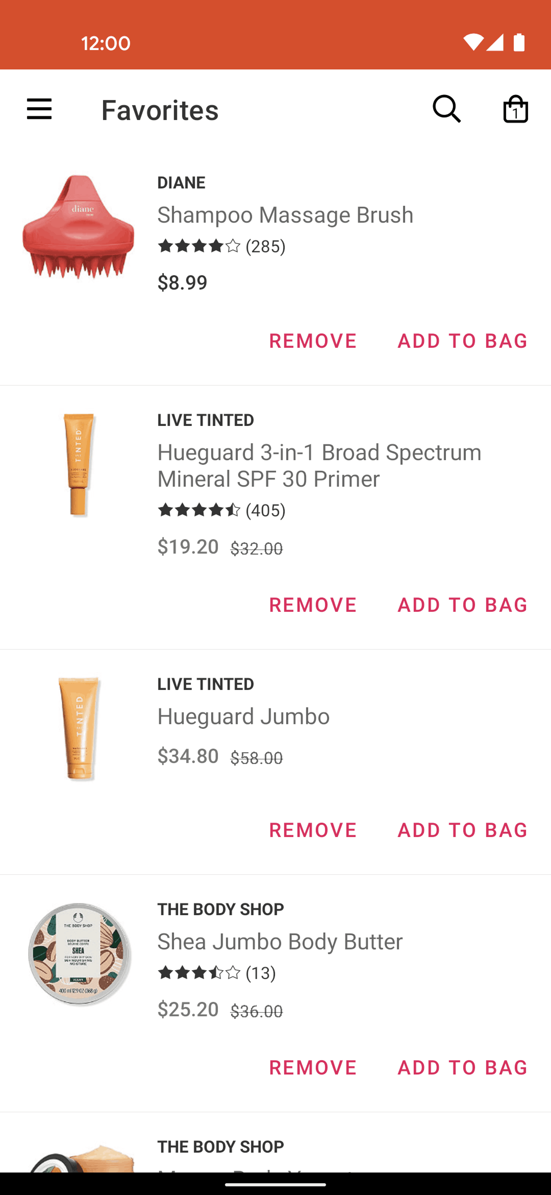 Ulta Beauty Android Shopping interface screenshot 21
