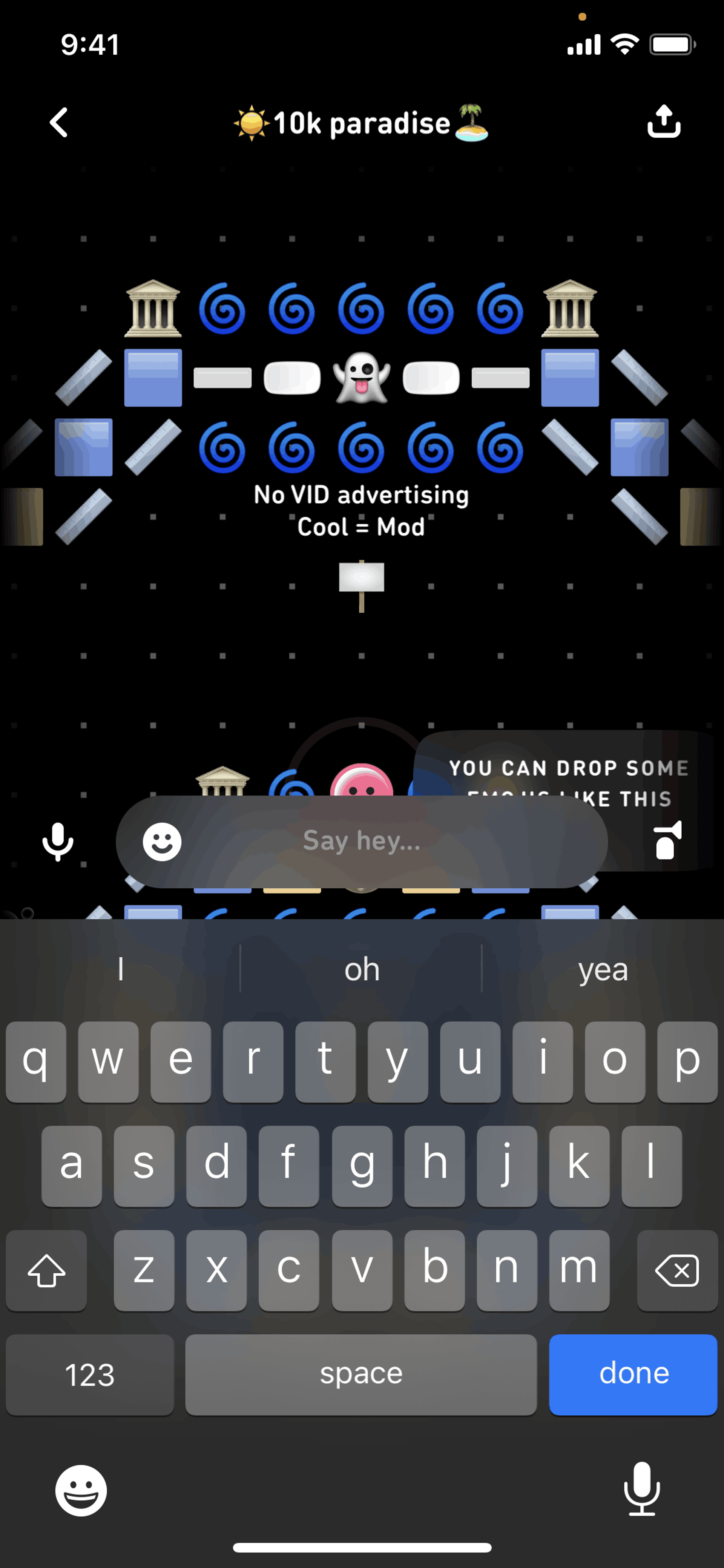 Entering text on Sonar (ios) screen 2