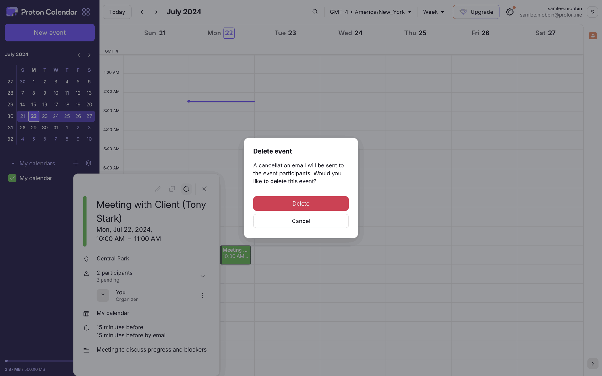 Proton Web Utilities interface screenshot 10