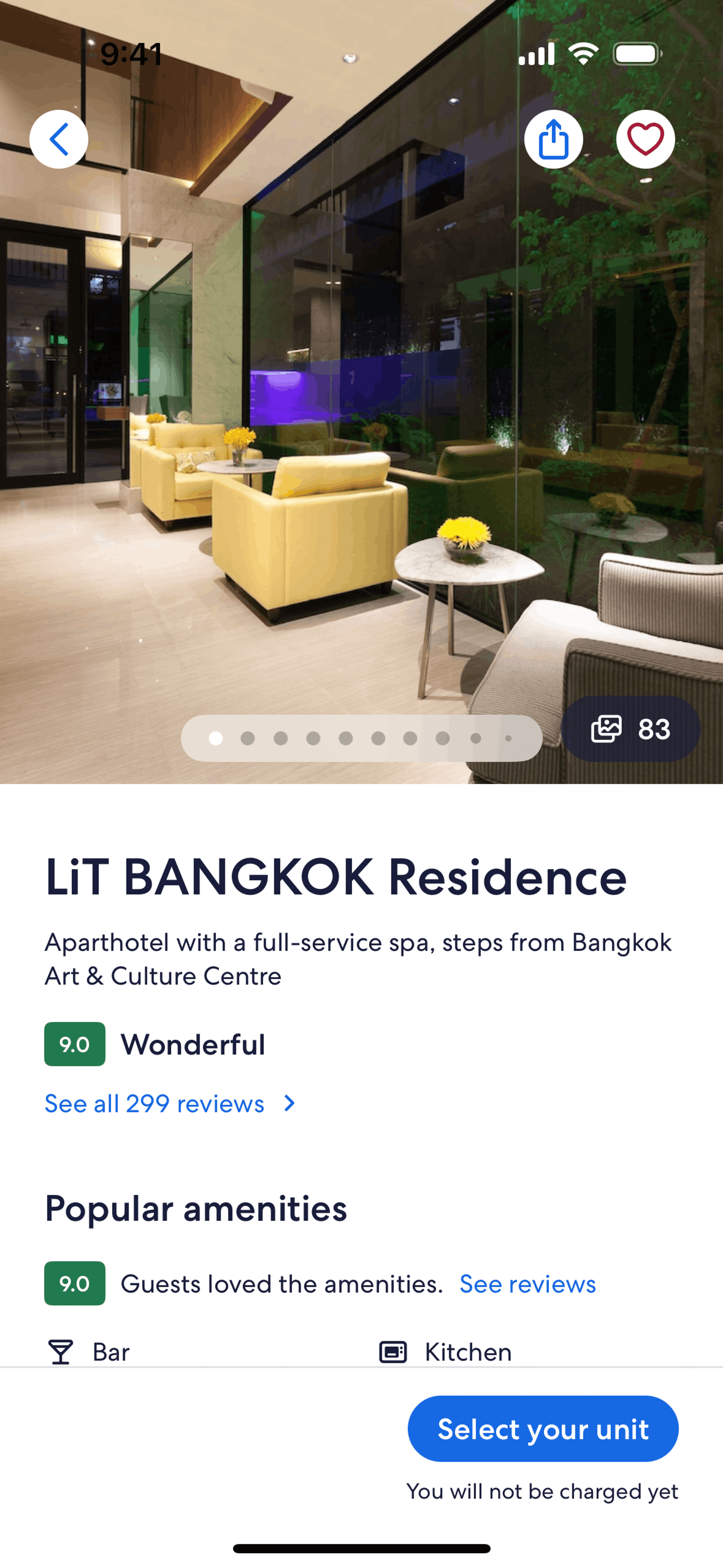 Real Estate app screen 4
