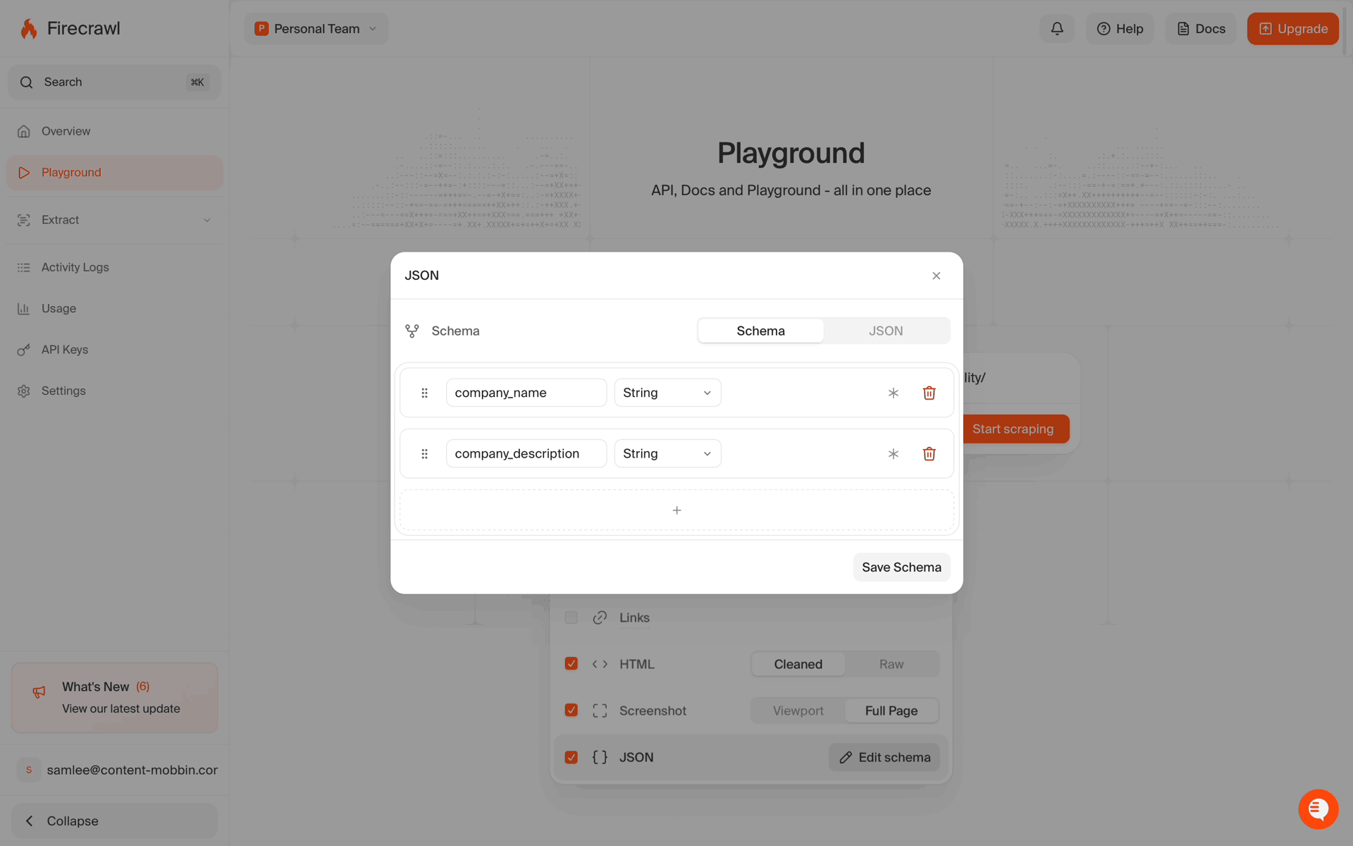 Firecrawl Web Developer Tools interface screenshot 13