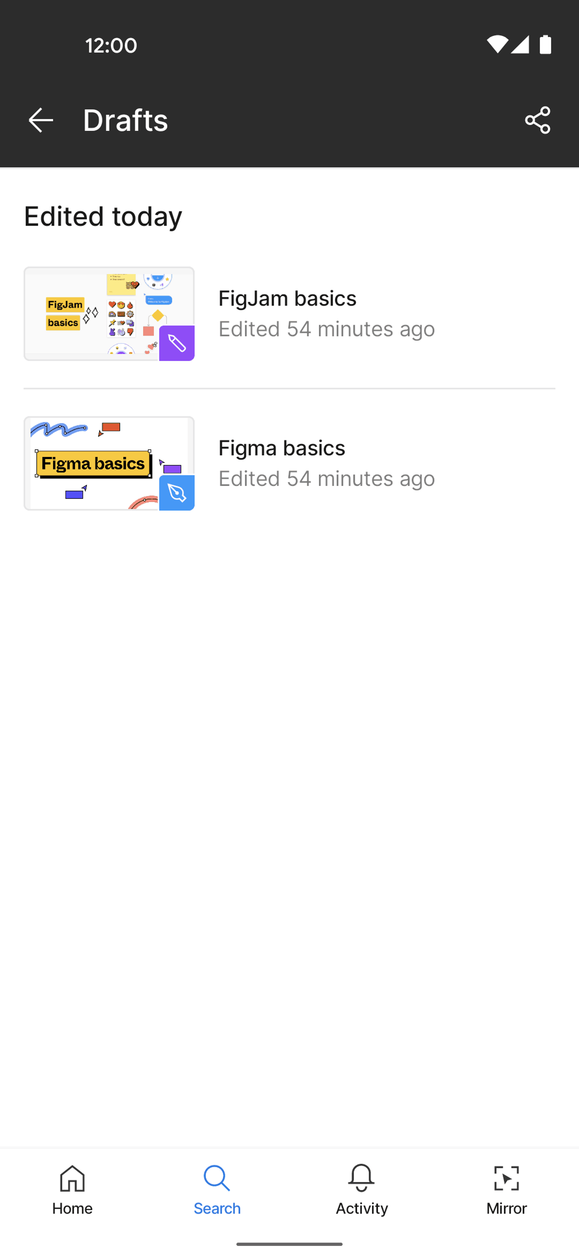 Figma Android Collaboration interface screenshot 22