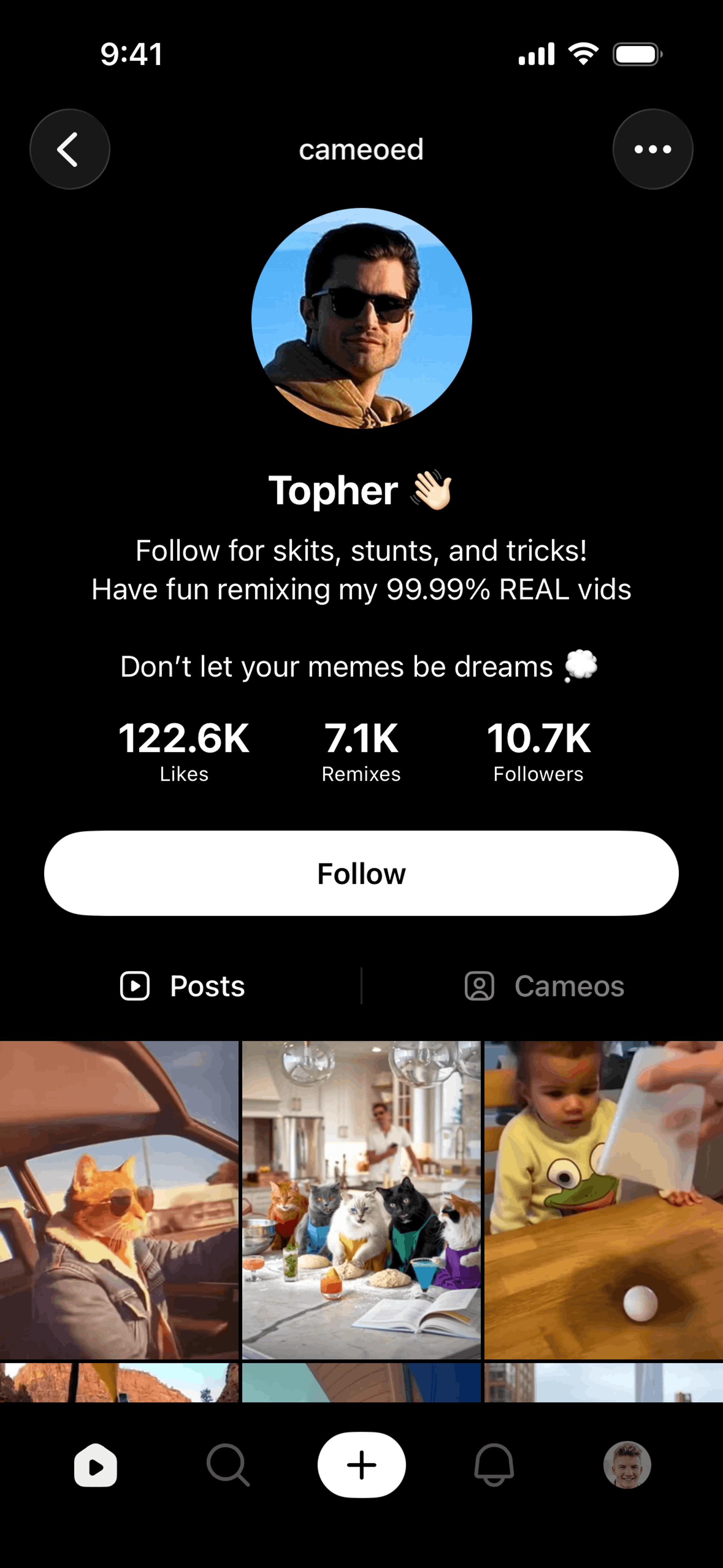 Sora iOS AI interface screenshot 17