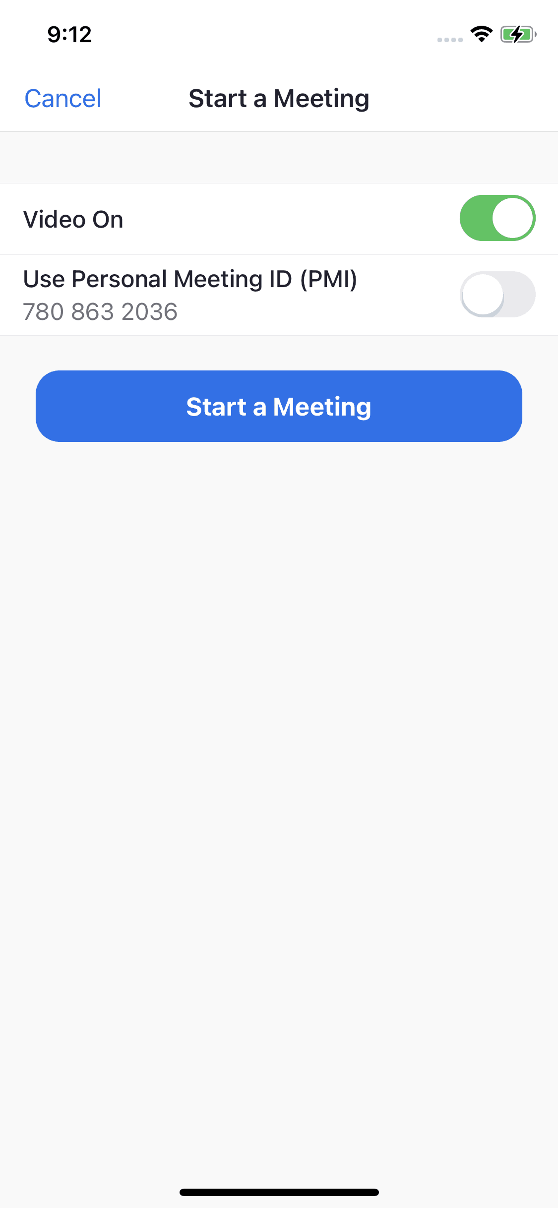 Zoom iOS Business interface screenshot 10